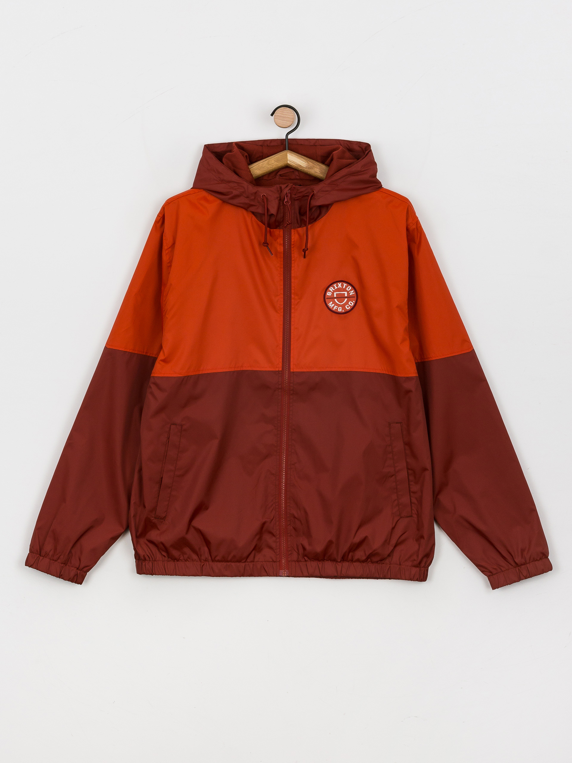 Bunda Brixton Claxton Crest Lw Zip HD (phoenix orange/dark brick)