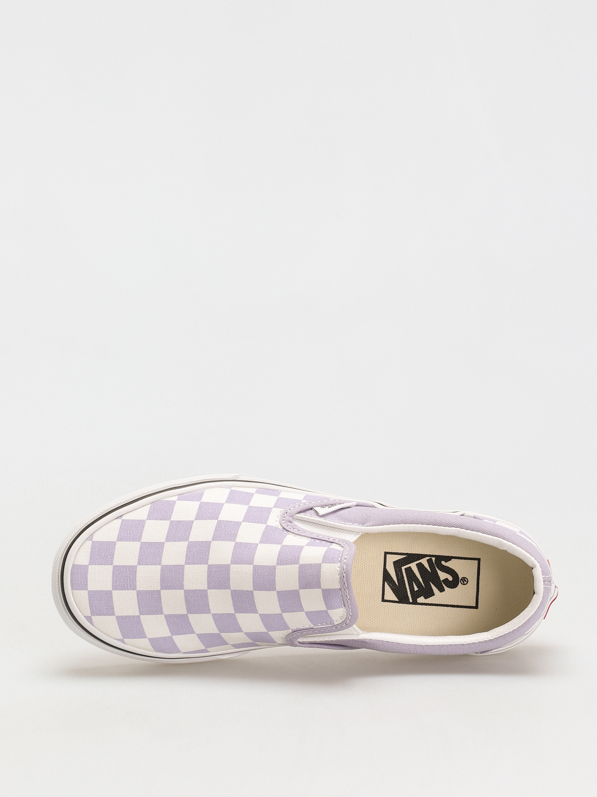 Boty Vans Classic Slip On (checkerboard/languid lavender/true white)
