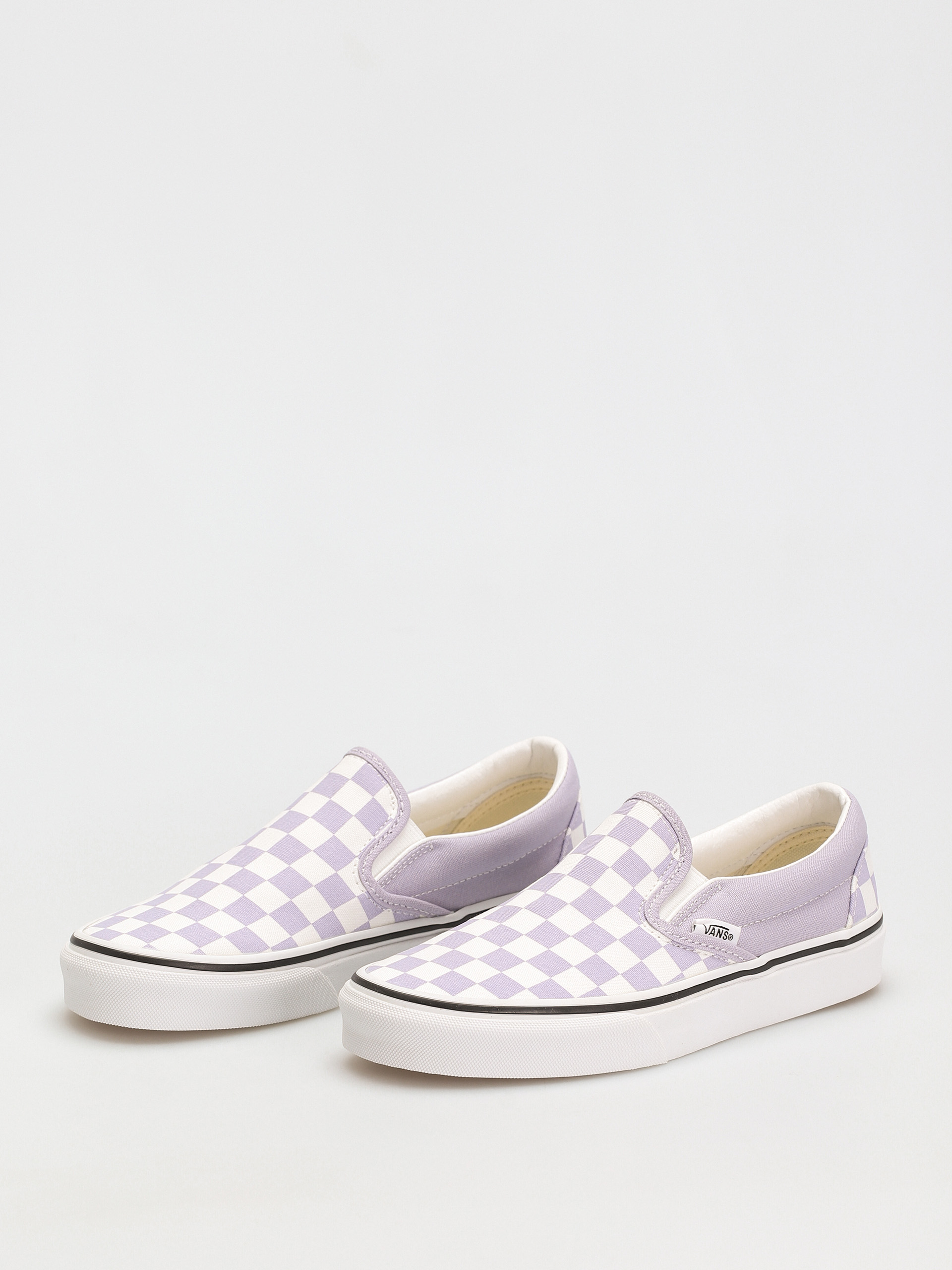 Boty Vans Classic Slip On (checkerboard/languid lavender/true white)