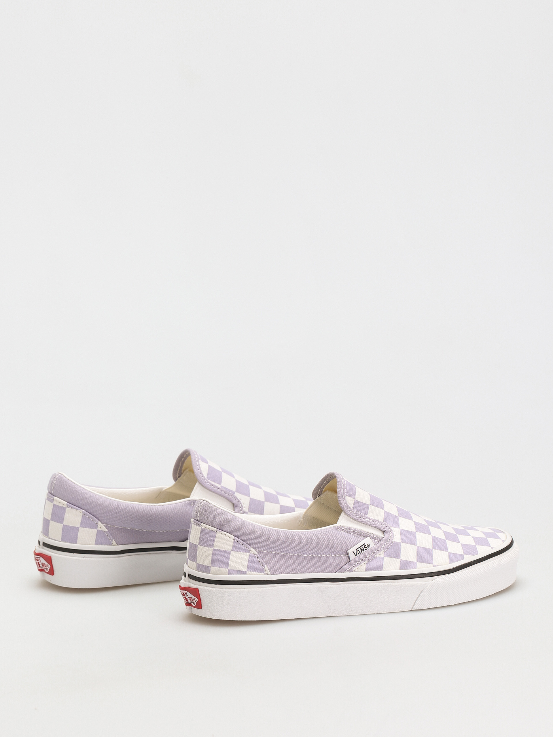 Boty Vans Classic Slip On (checkerboard/languid lavender/true white)