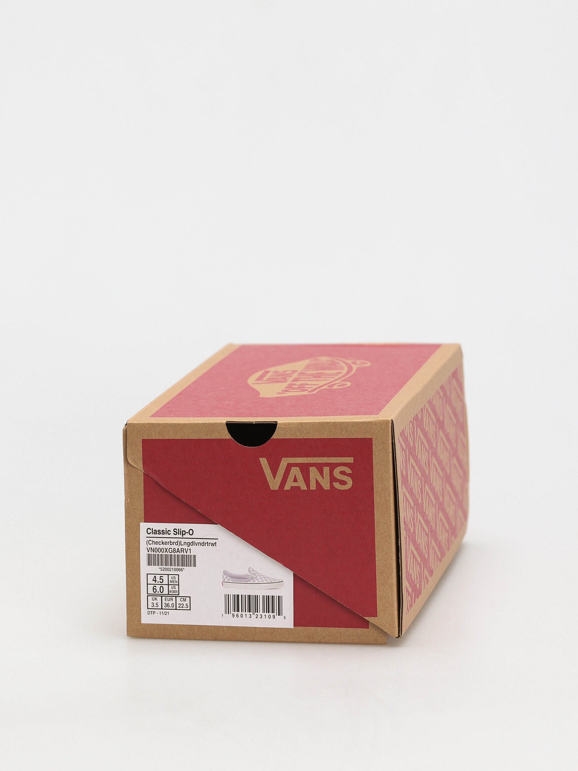 Boty Vans Classic Slip On (checkerboard/languid lavender/true white)