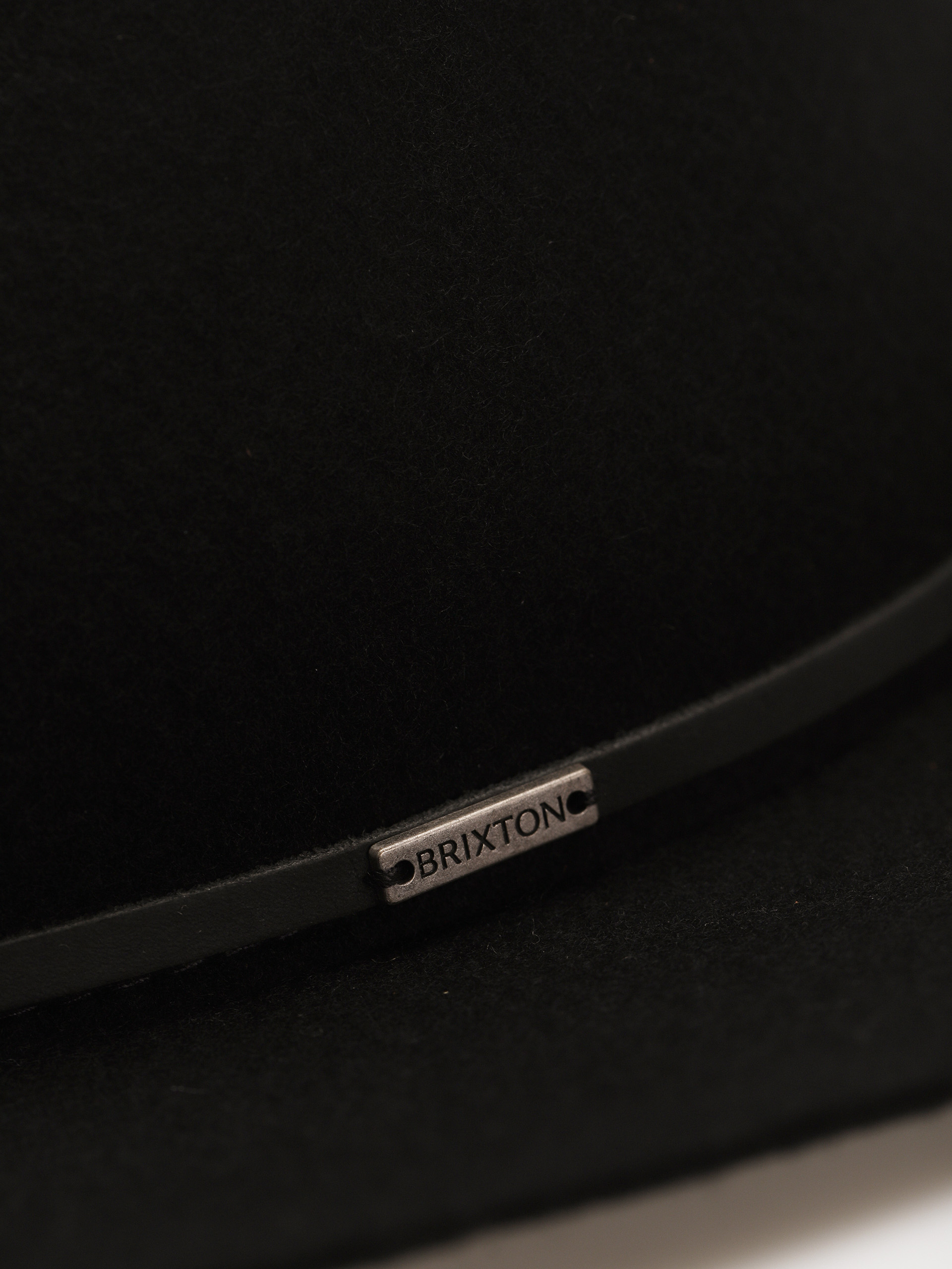 Klobouk Brixton Wesley Packable Fedora (black/black)