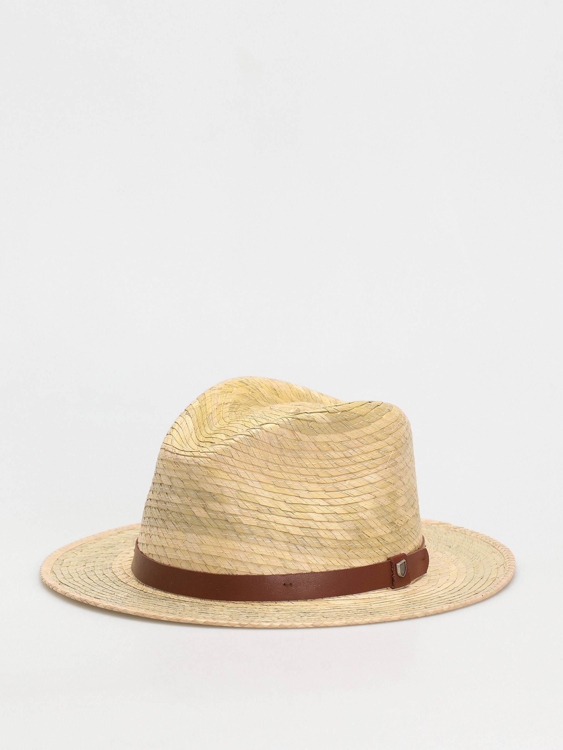 Klobouk Brixton Messer Straw Fedora natural