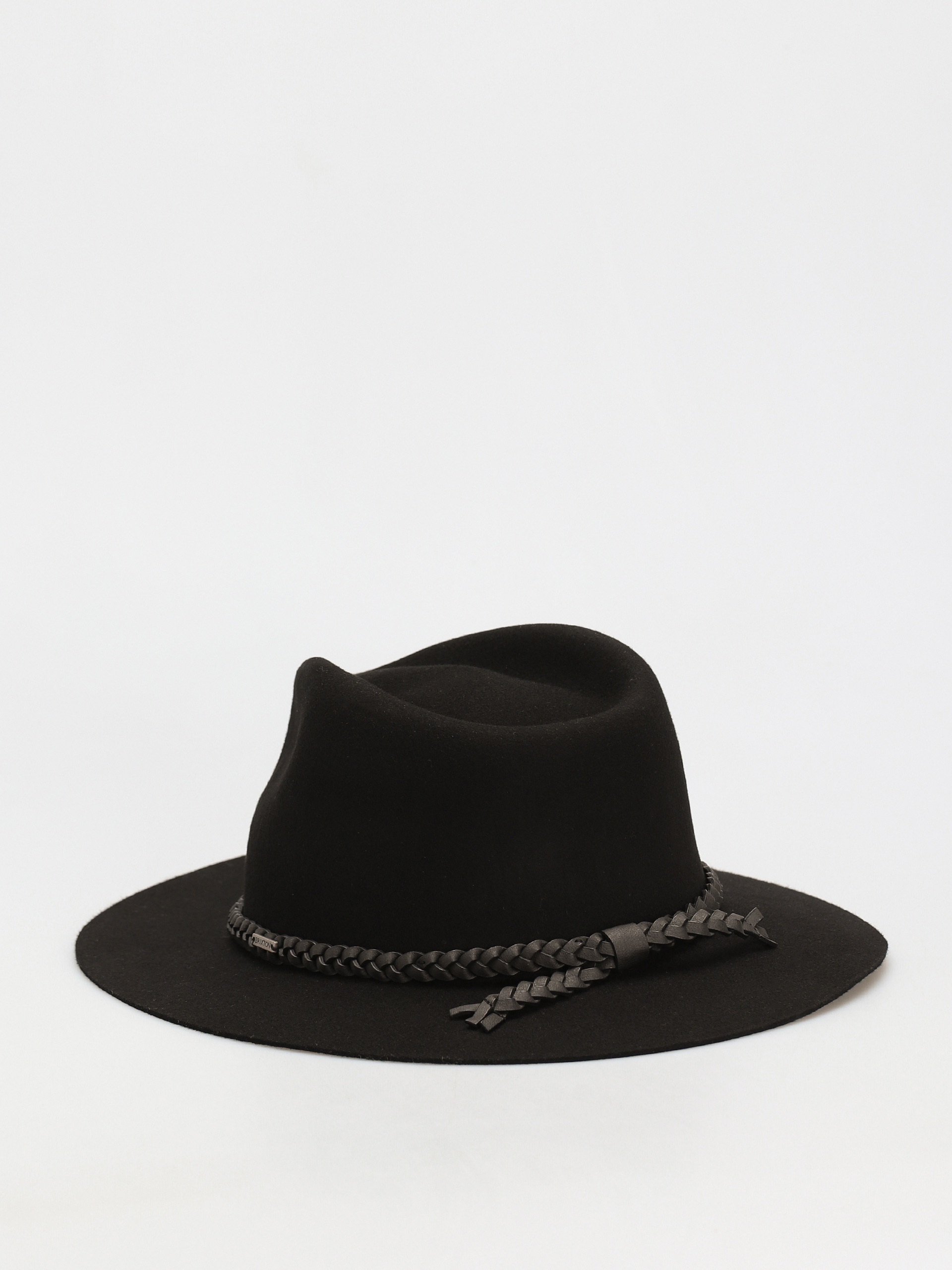 Klobouk Brixton Messer Western Fedora (black)