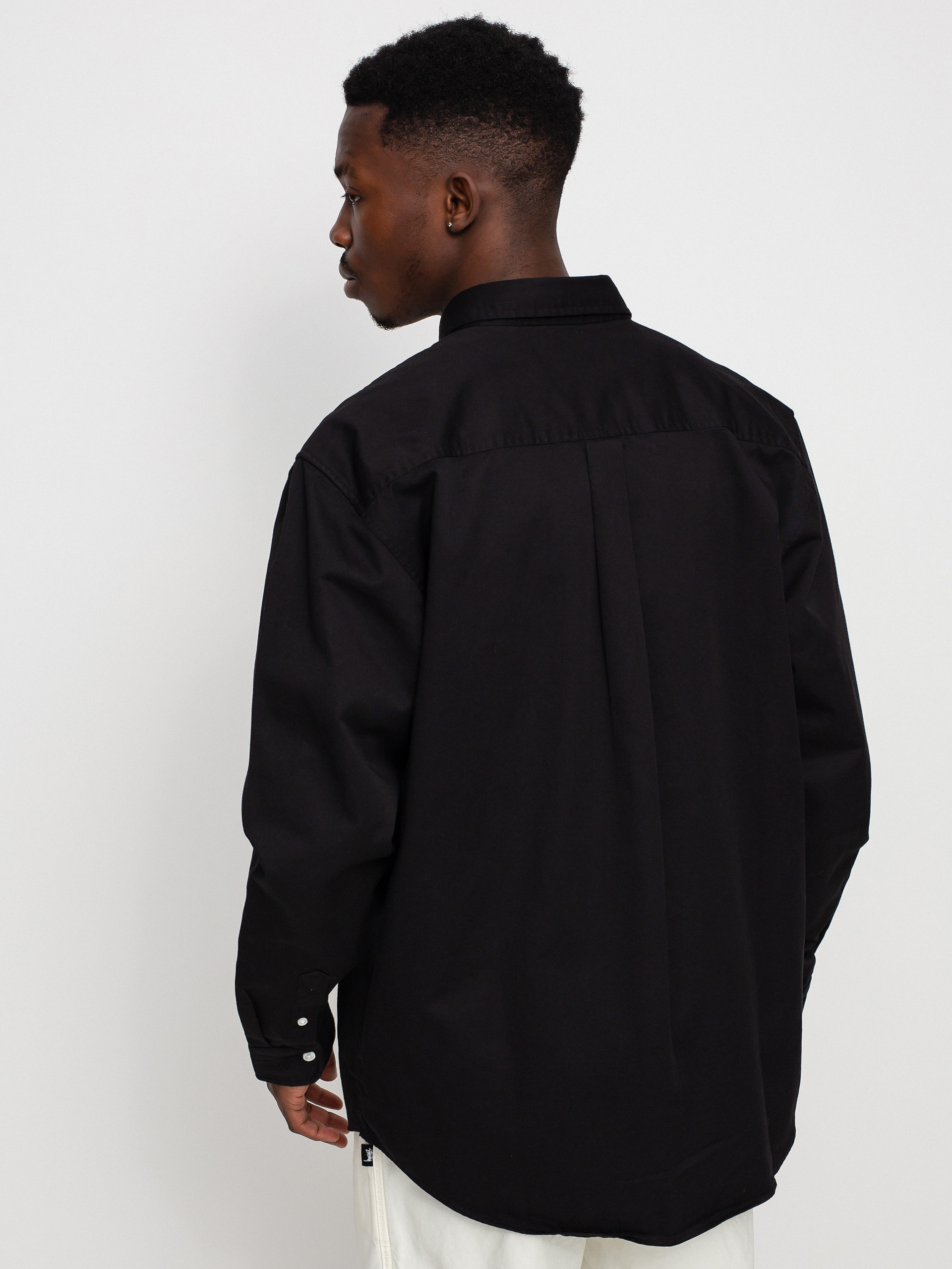 Košile Carhartt WIP Madison (black/white)