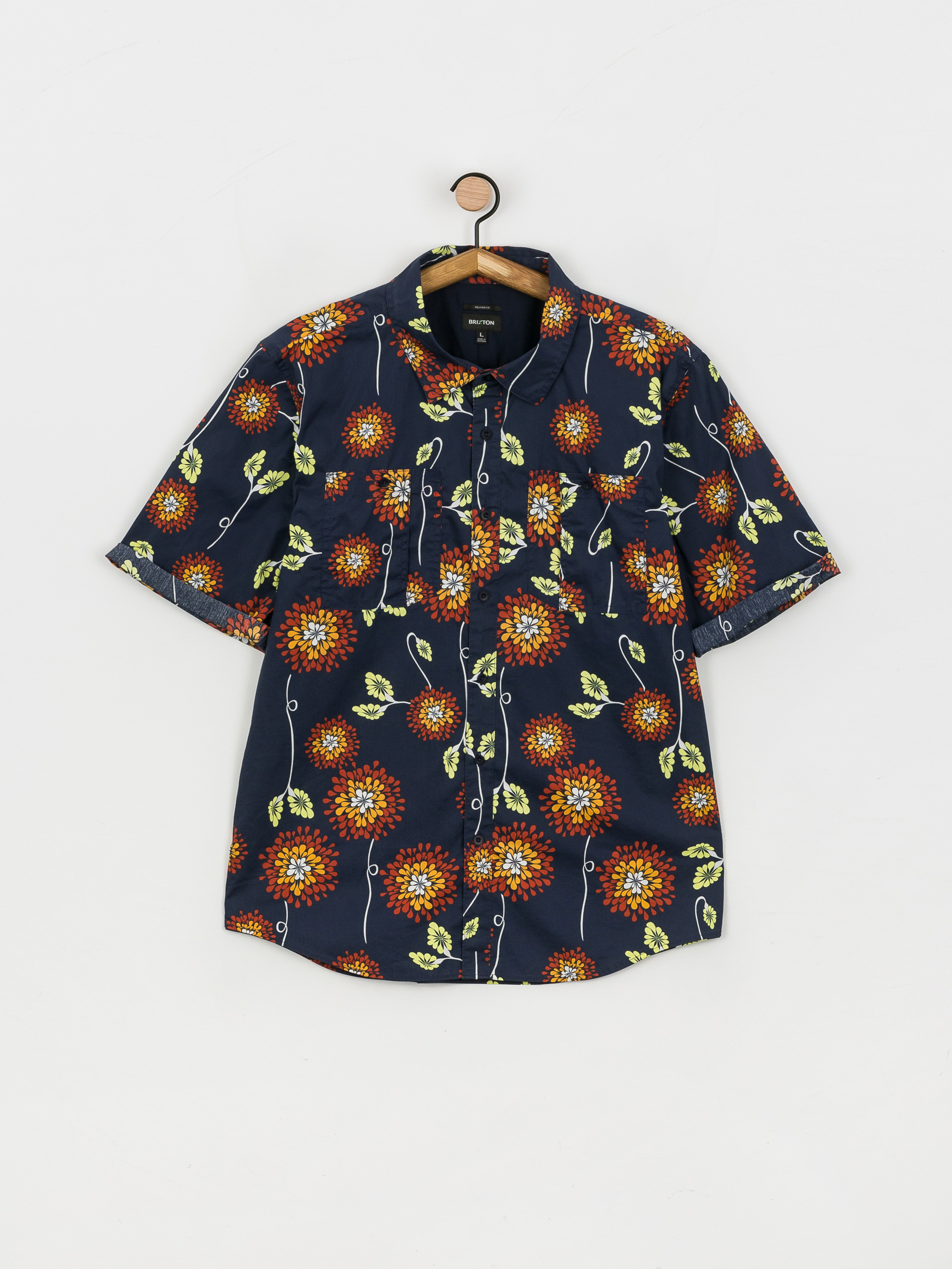 Košile Brixton Charter X (navy)