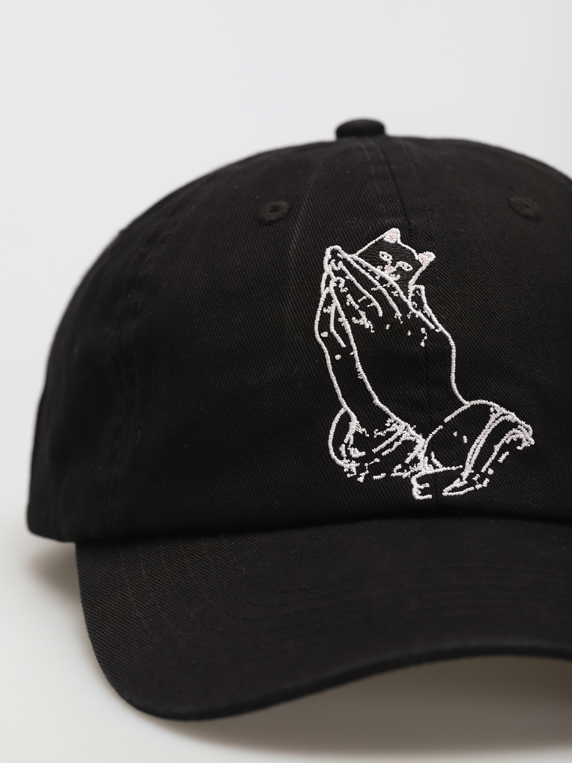 Kšiltovka  RipNDip Praying Hands ZD (black)