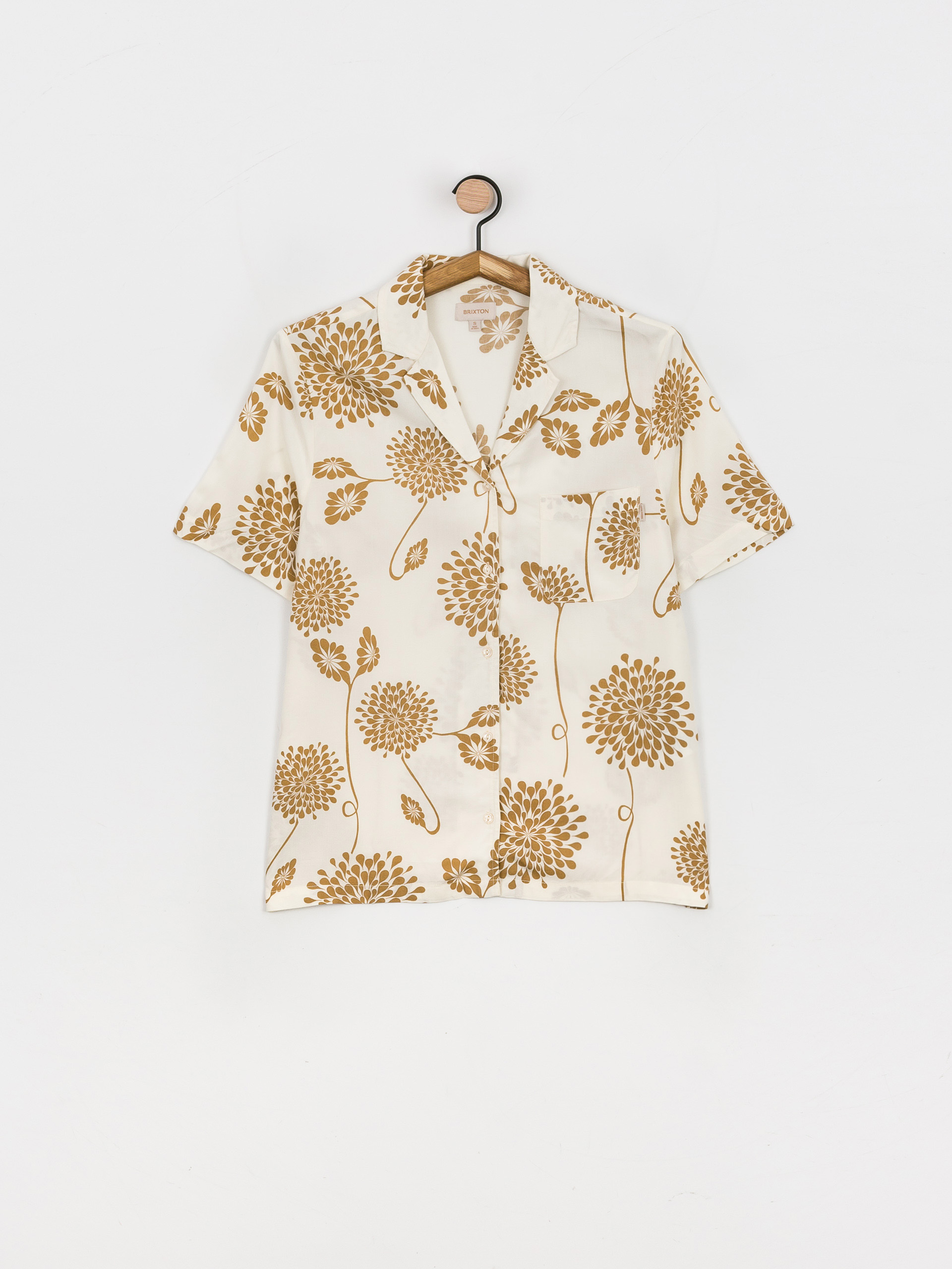 Košile Brixton Bunker Garden Floral Bf Wmn (dove)