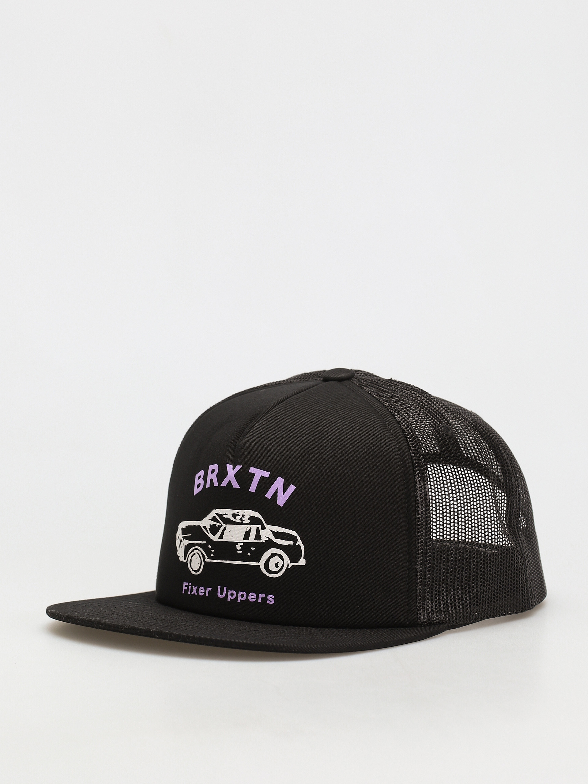 Kšiltovka  Brixton Fixer Mp Mesh Cap (black/black)