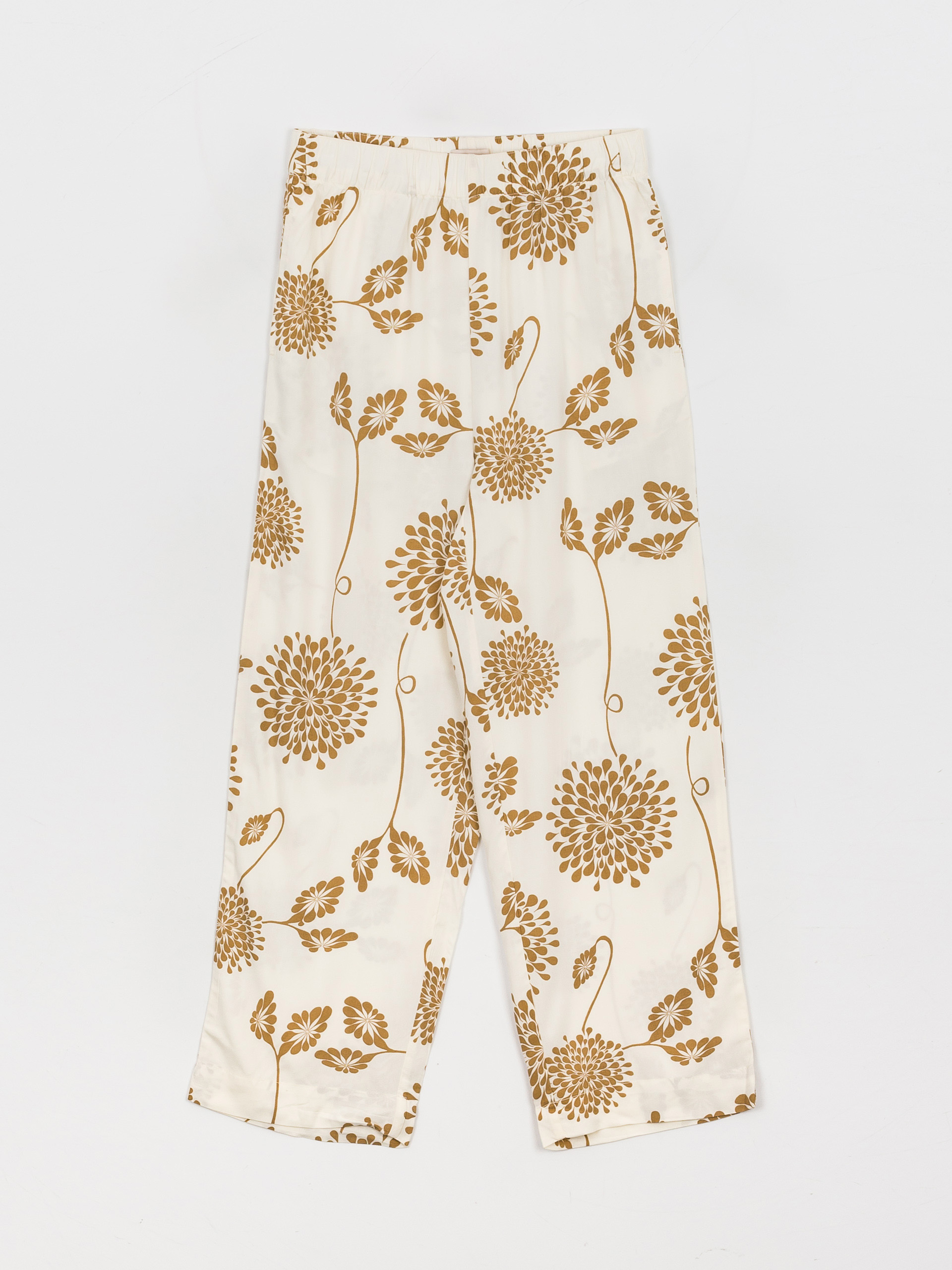 Kalhoty Brixton Garden Floral Crop Wmn (dove)