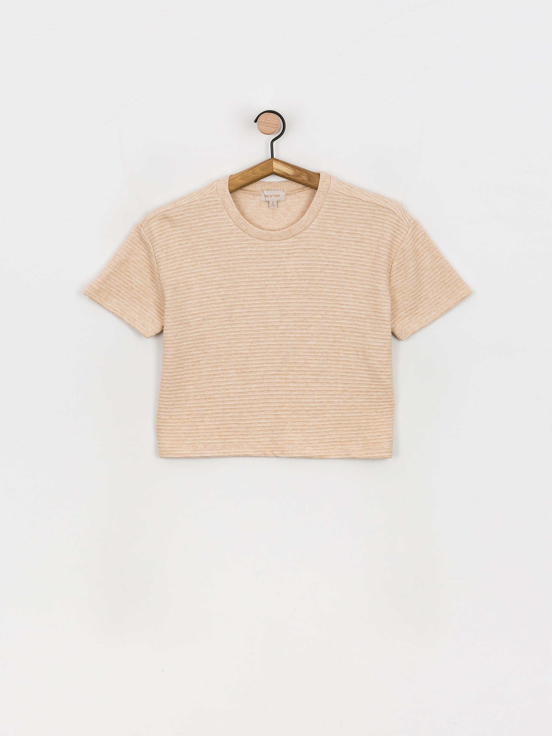Tričko Brixton Bandera Boxy Top Wmn (heather soft pink)
