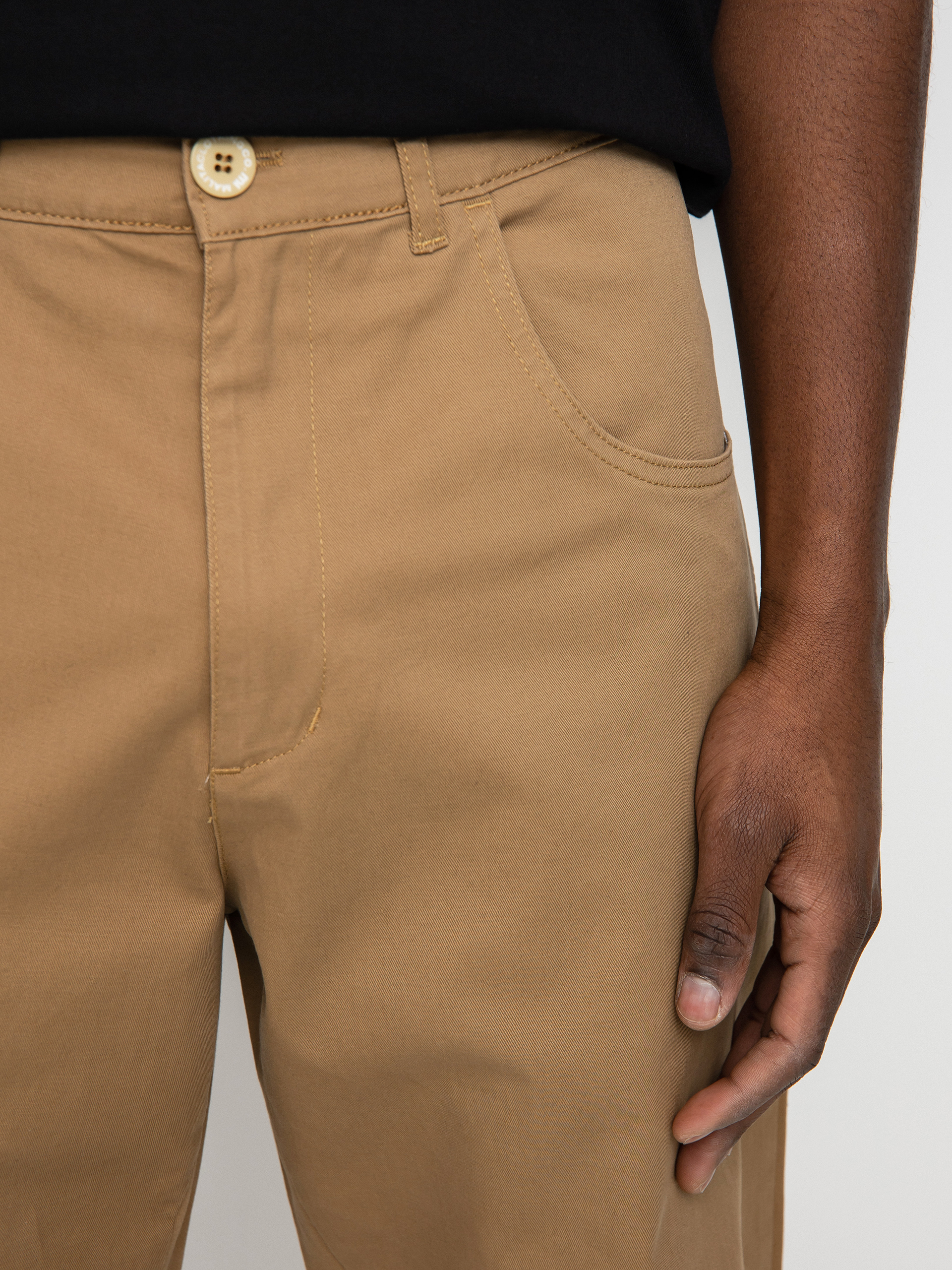 Kalhoty Malita Chino Log Sl (beige)