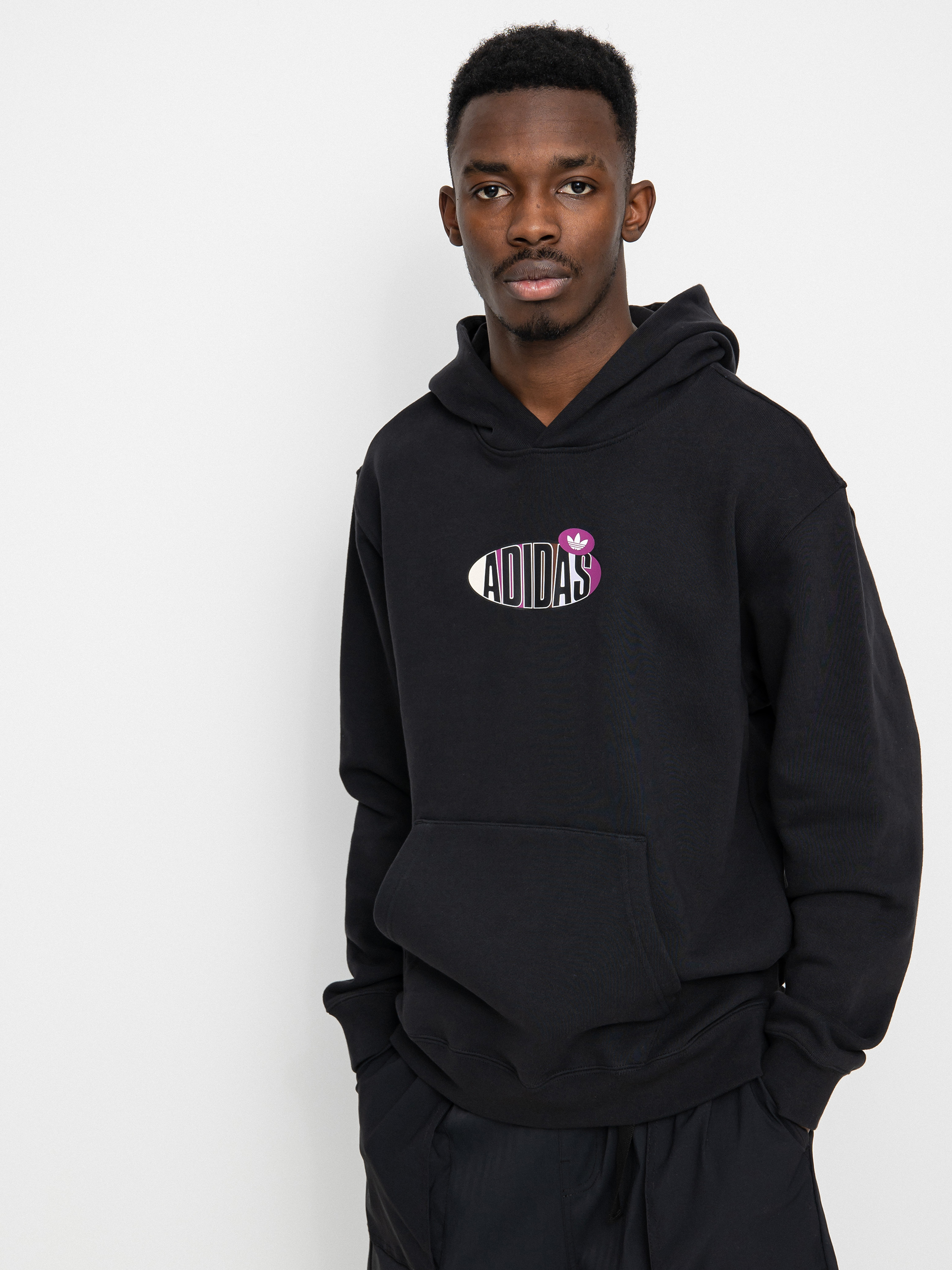 Mikina s kapucí adidas Originals Trf A33 HD (black)