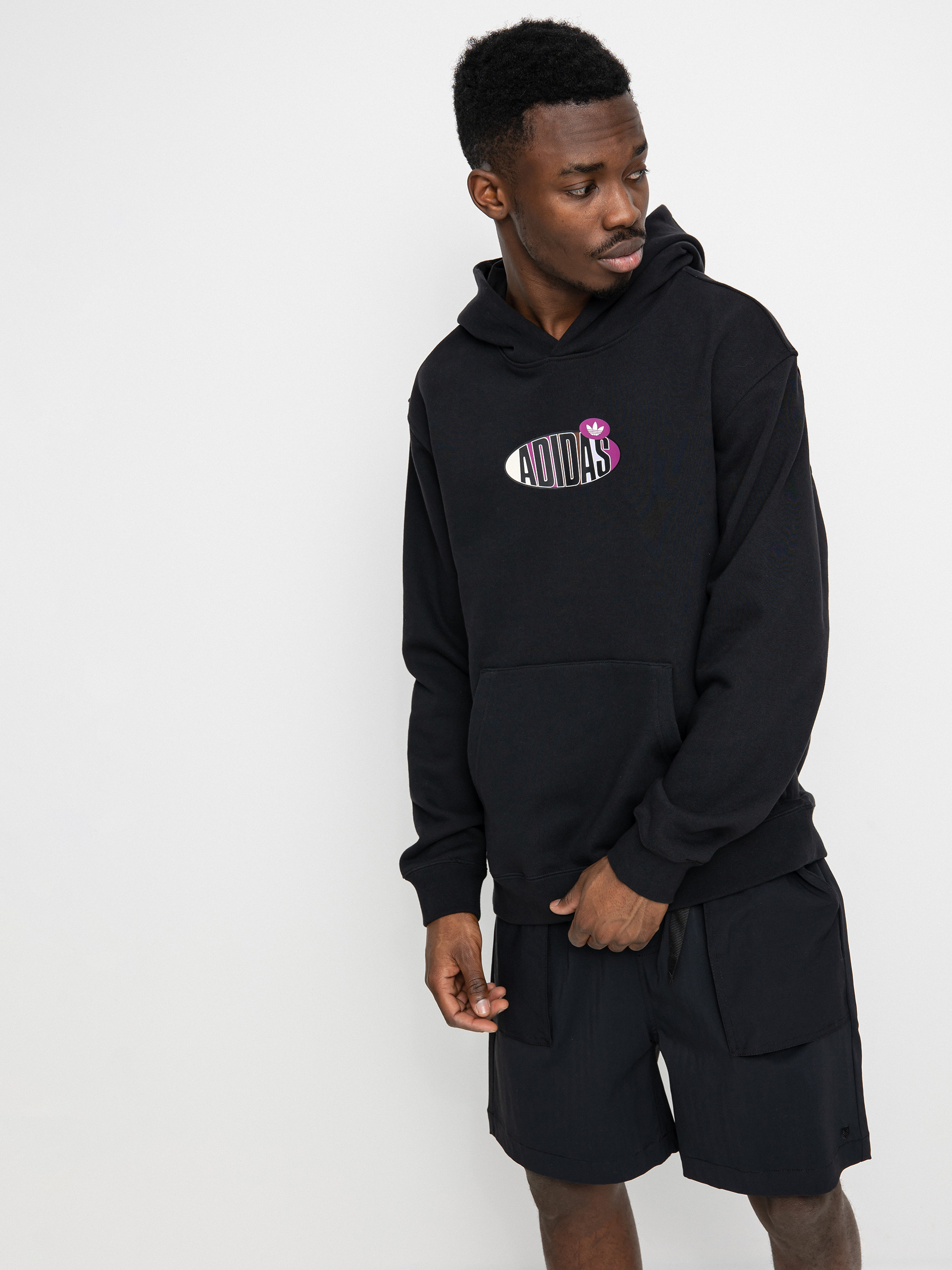 Mikina s kapucí adidas Originals Trf A33 HD (black)