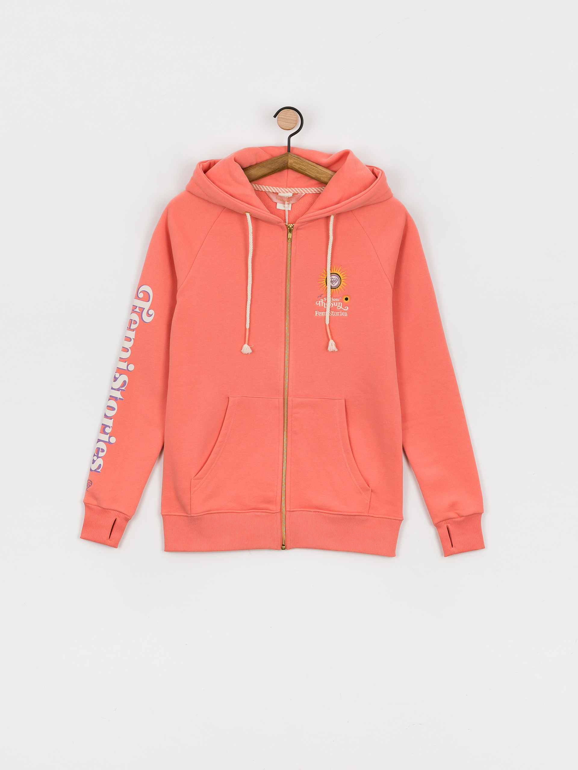 Mikina s kapucí Femi Stories Harun ZHD Wmn (pch)