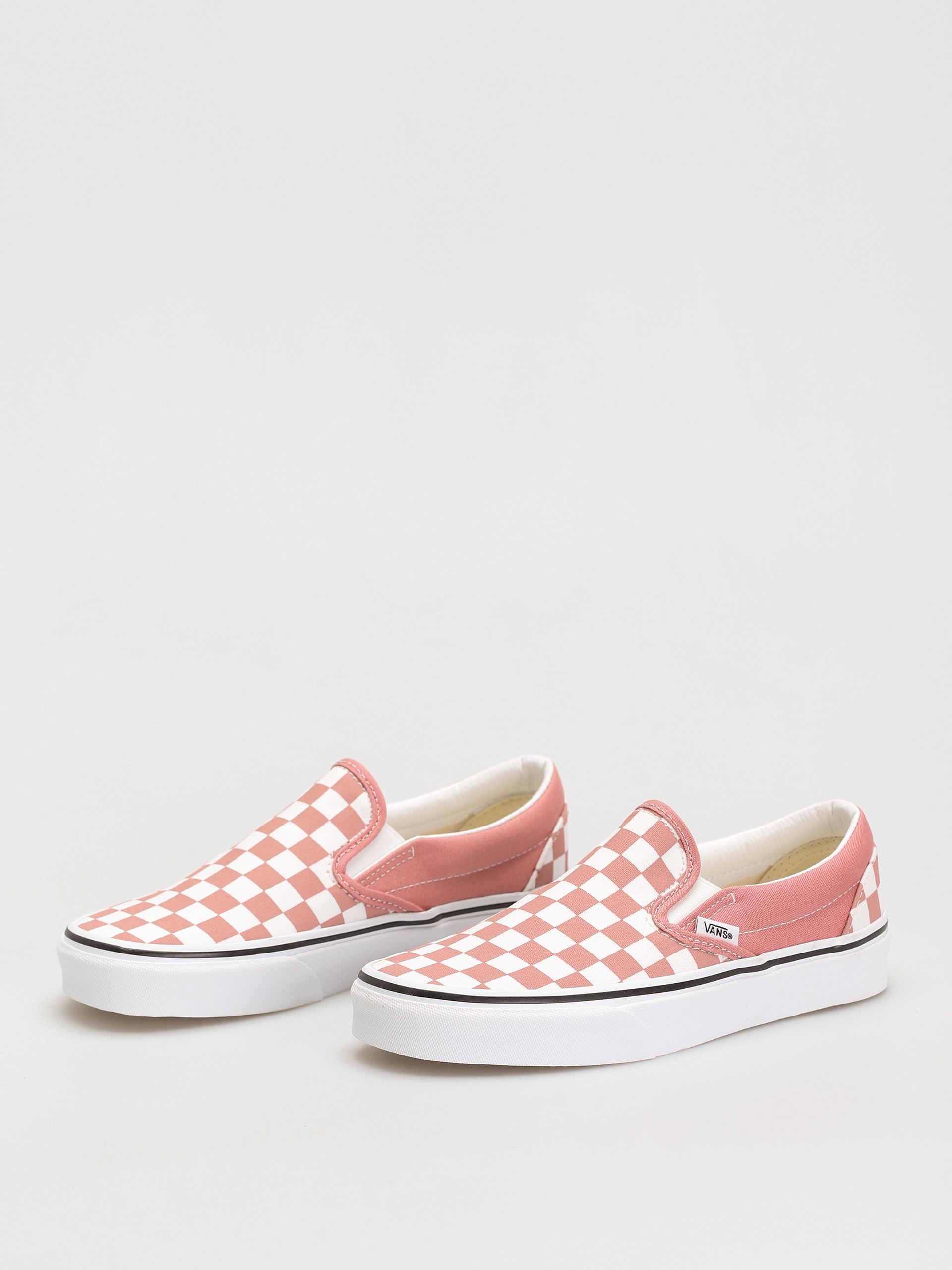 Boty Vans Classic Slip On (checkerboard/rosette/true white)