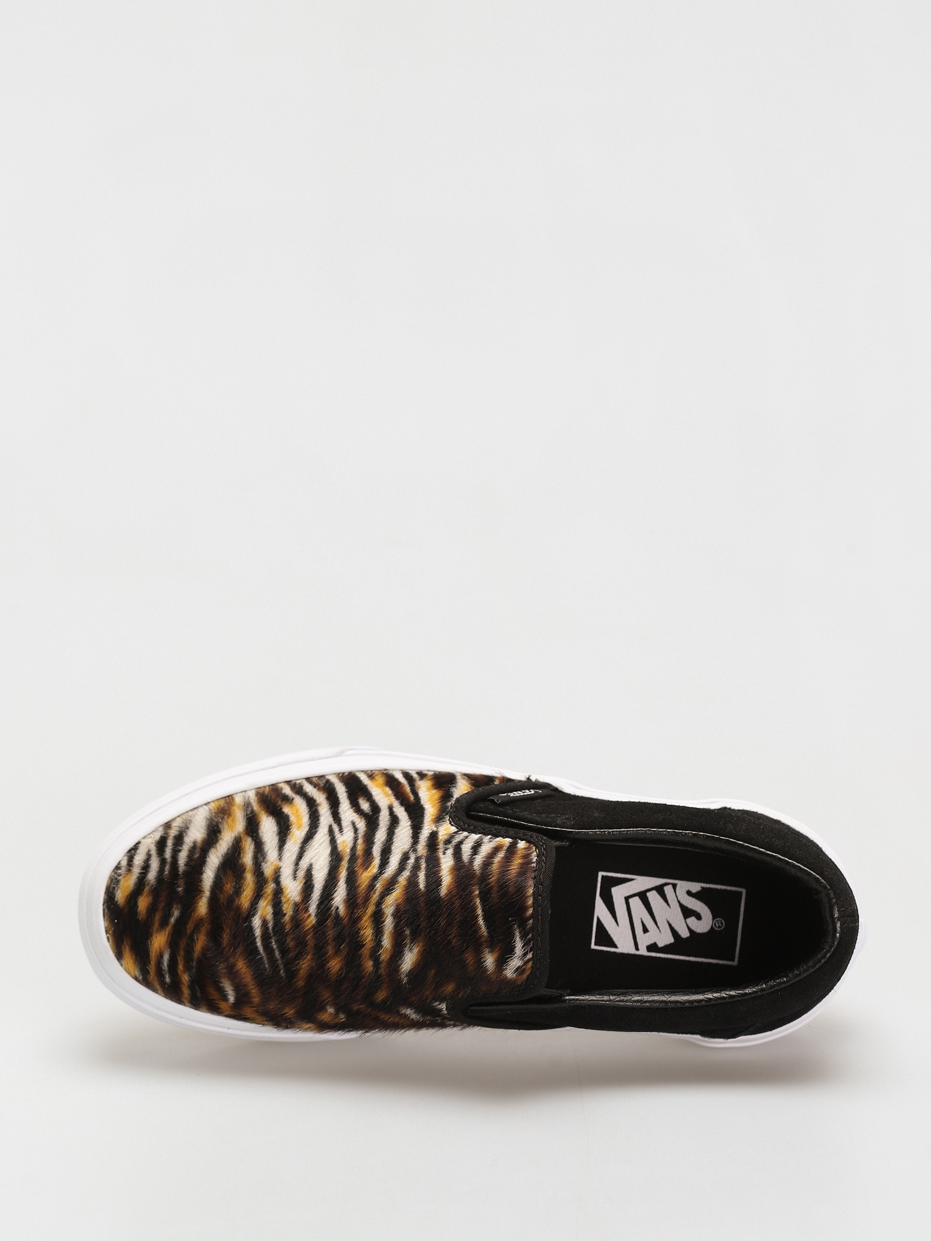 Boty Vans Classic Slip On (soft suede/black/tiger)