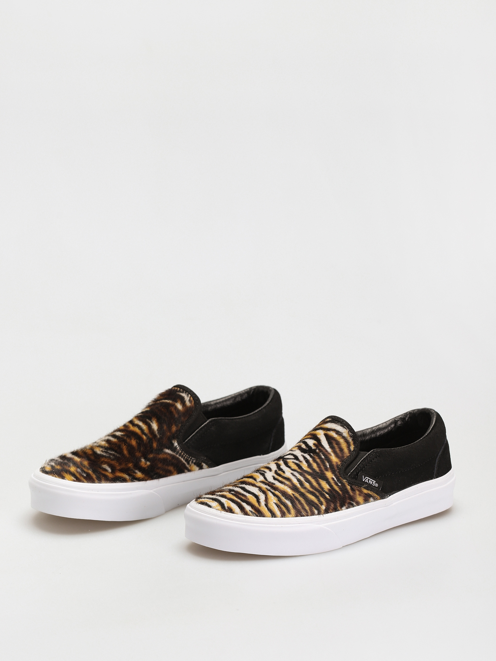 Boty Vans Classic Slip On (soft suede/black/tiger)