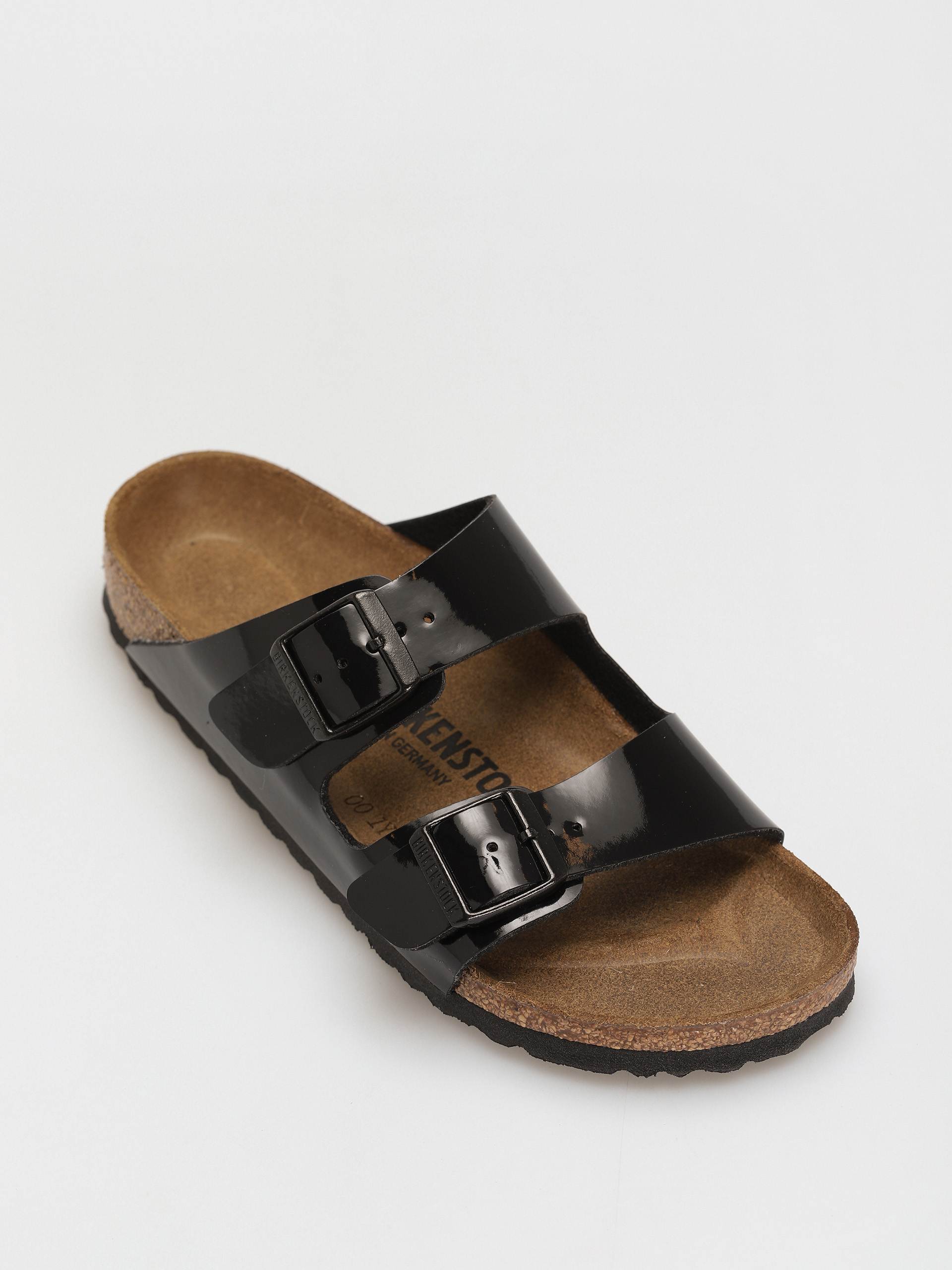 Plážovky Birkenstock Arizona Narrow Wmn (patent black)