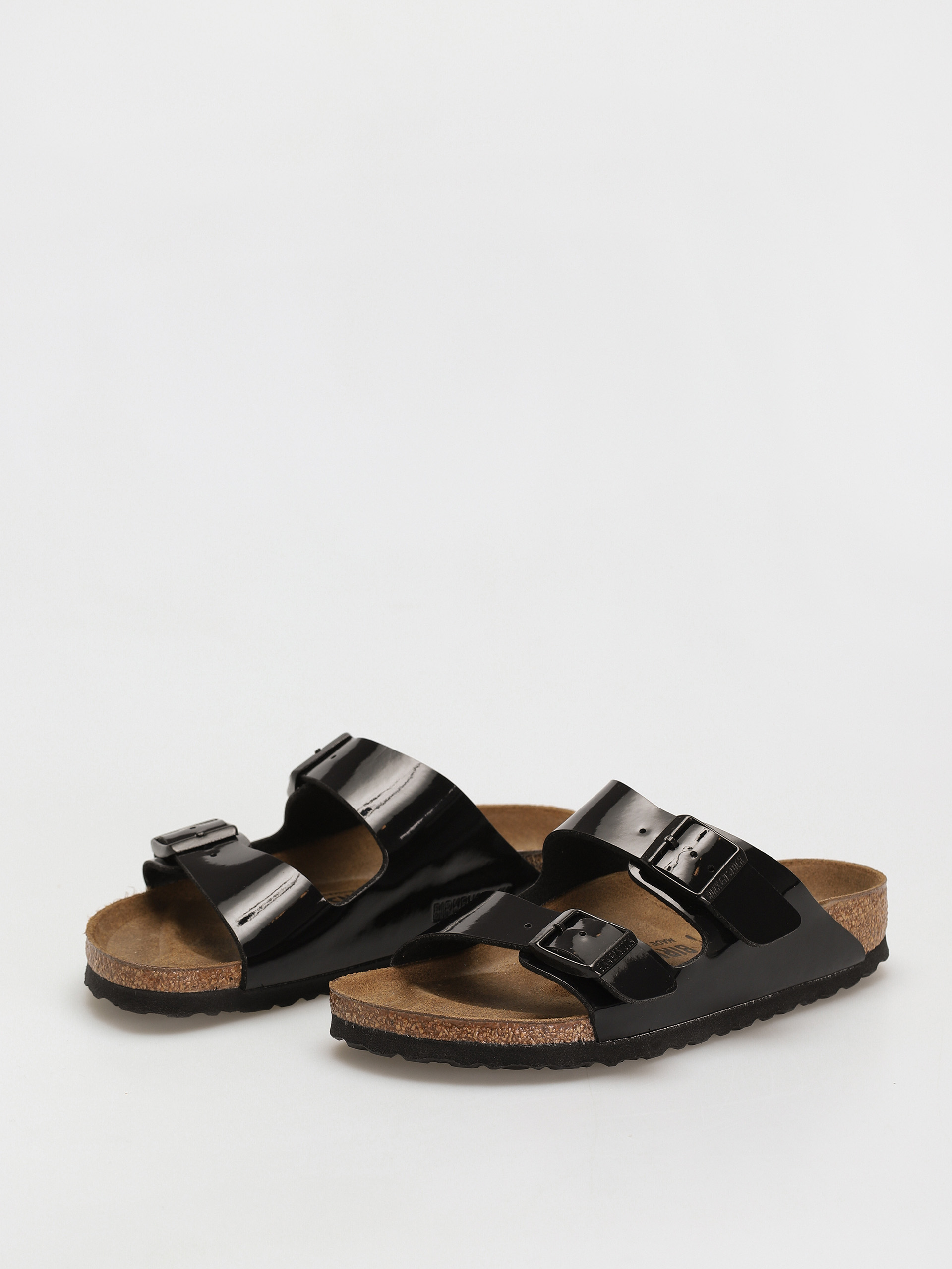 Plážovky Birkenstock Arizona Narrow Wmn (patent black)