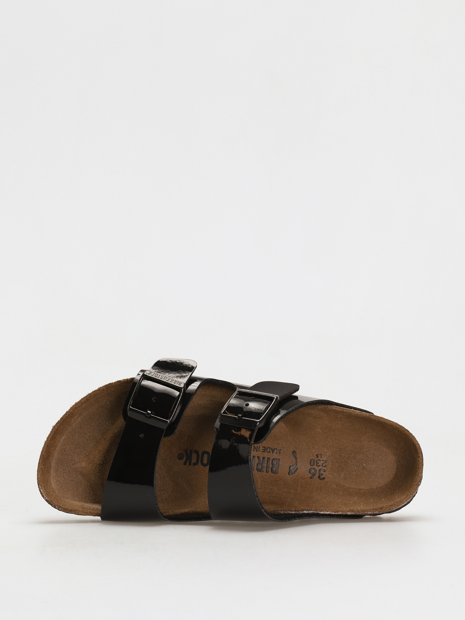 Plážovky Birkenstock Arizona Narrow Wmn (patent black)