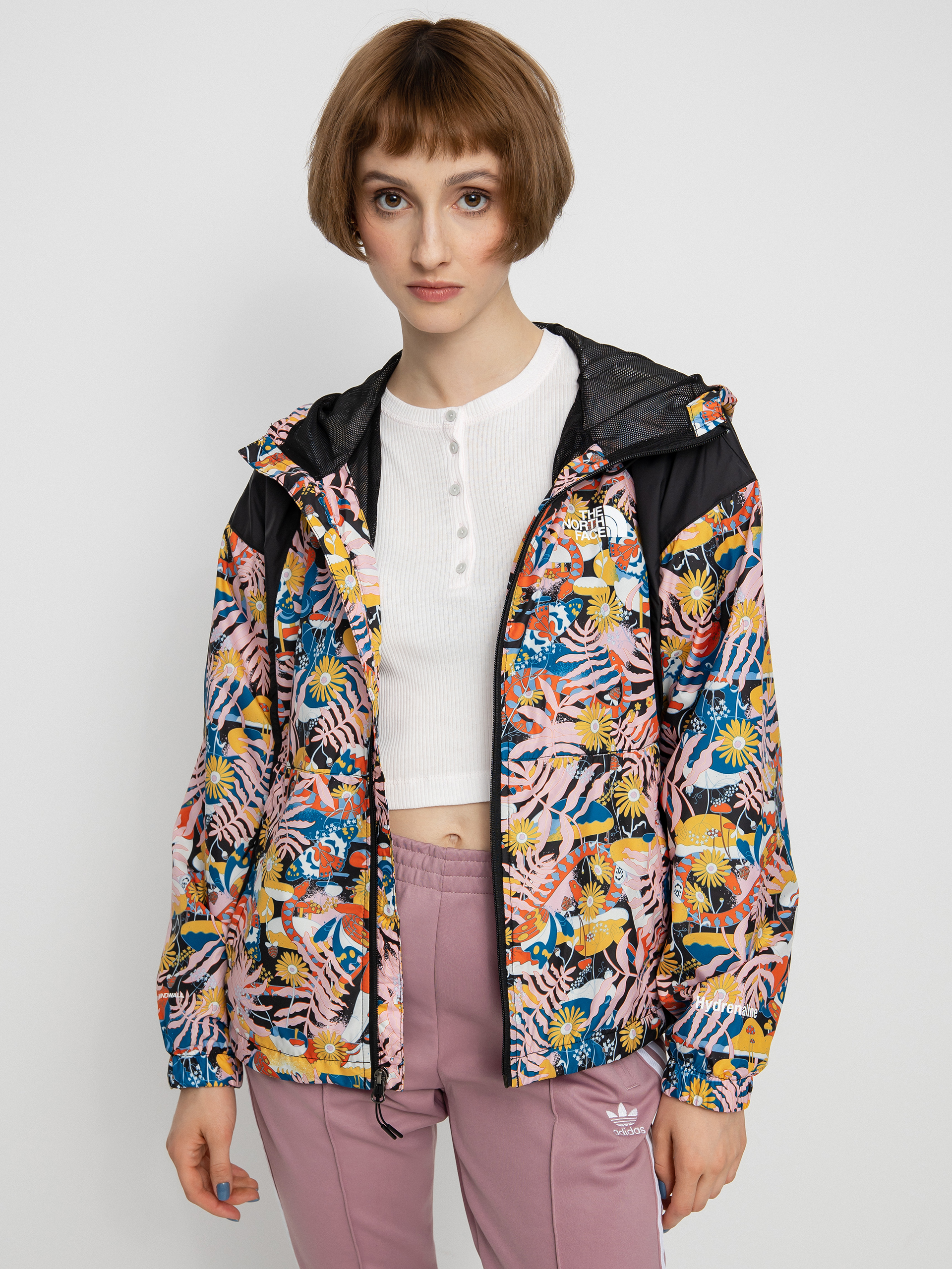 Bunda The North Face Printed Hydrenaline 2000 Wmn (tnfblkintnlwmnsclctnprint)