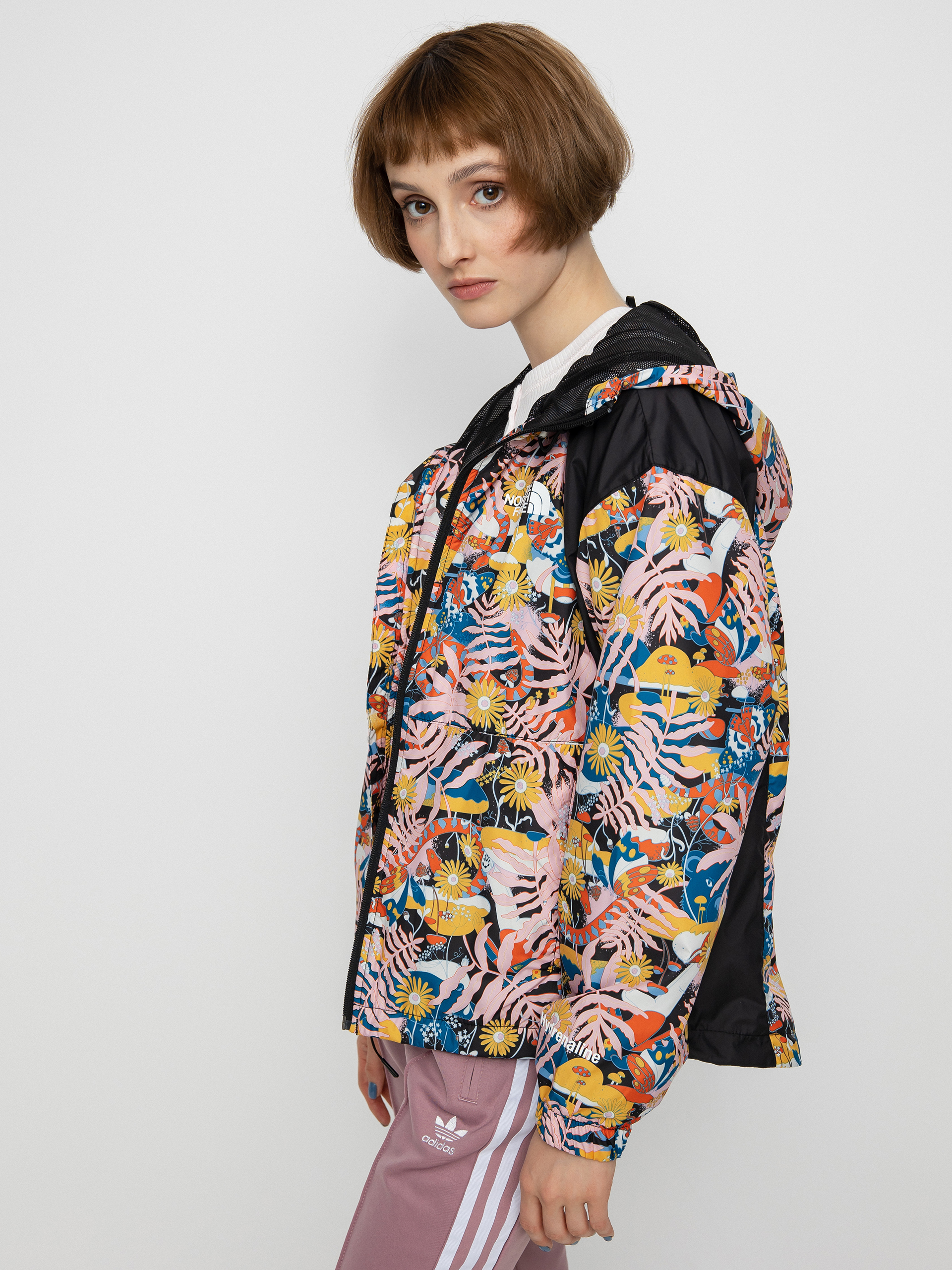 Bunda The North Face Printed Hydrenaline 2000 Wmn (tnfblkintnlwmnsclctnprint)