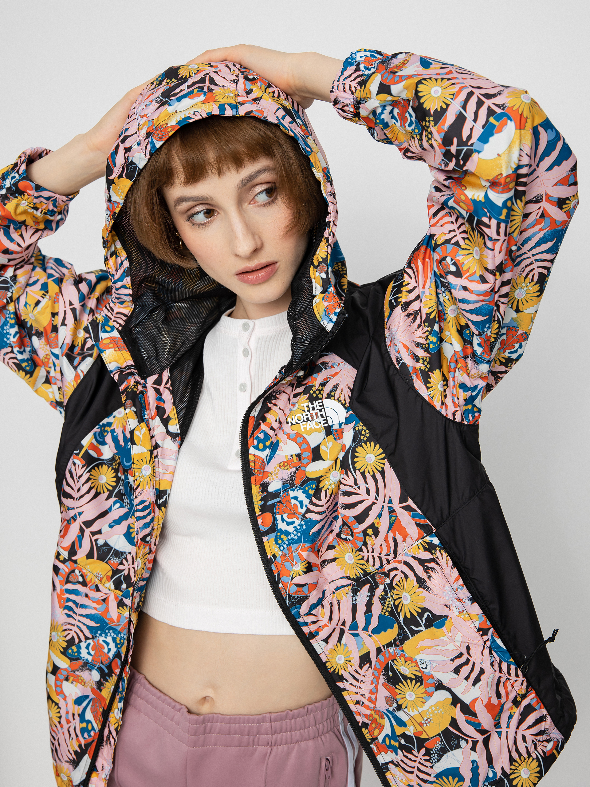 Bunda The North Face Printed Hydrenaline 2000 Wmn (tnfblkintnlwmnsclctnprint)