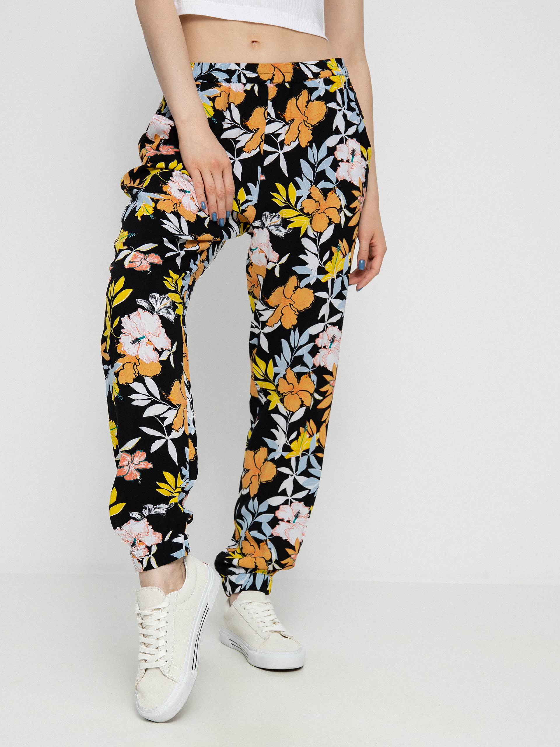 Kalhoty Roxy Pt Easy Peasy Wmn (anthracite s island vibes)