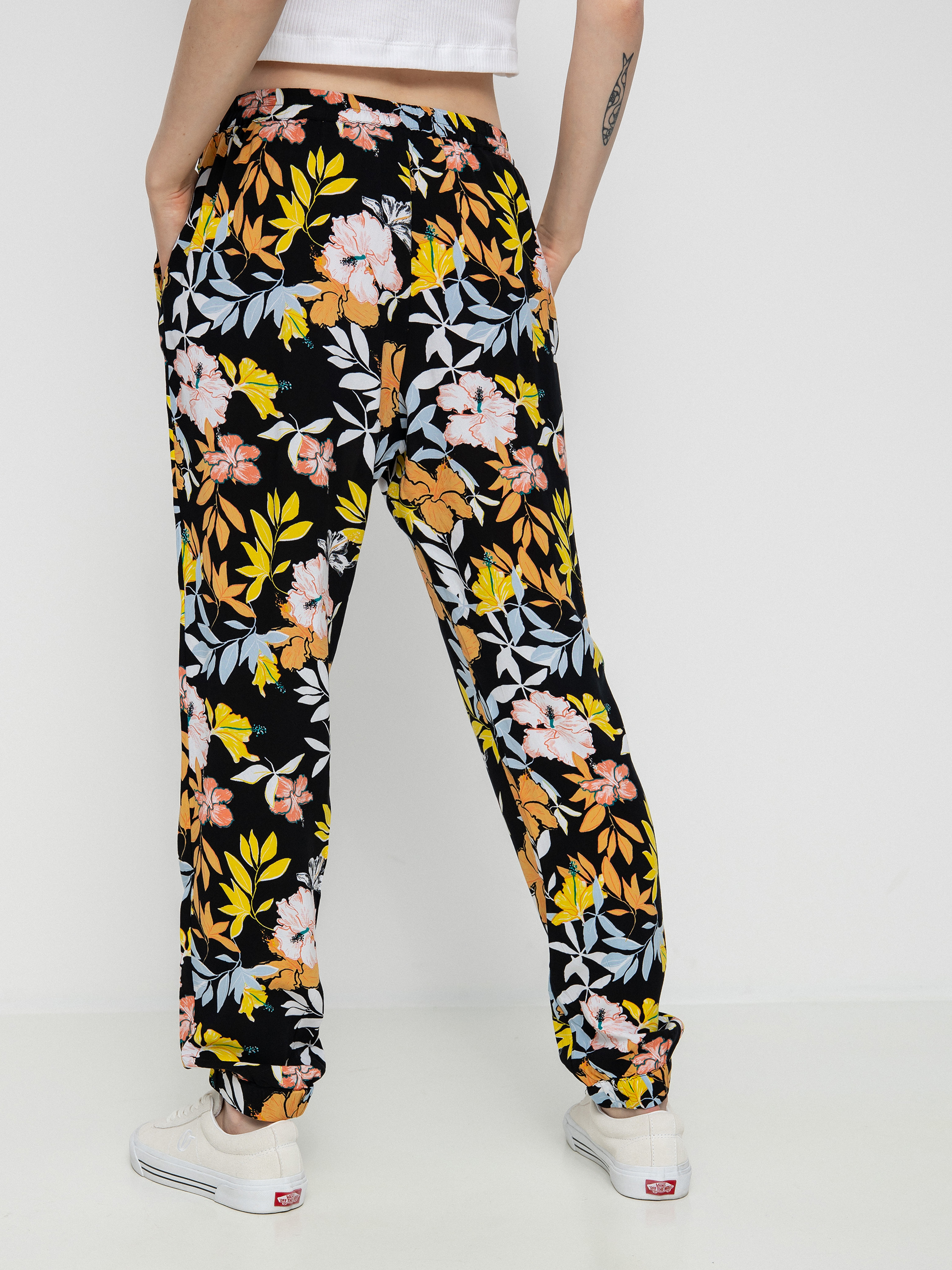 Kalhoty Roxy Pt Easy Peasy Wmn (anthracite s island vibes)