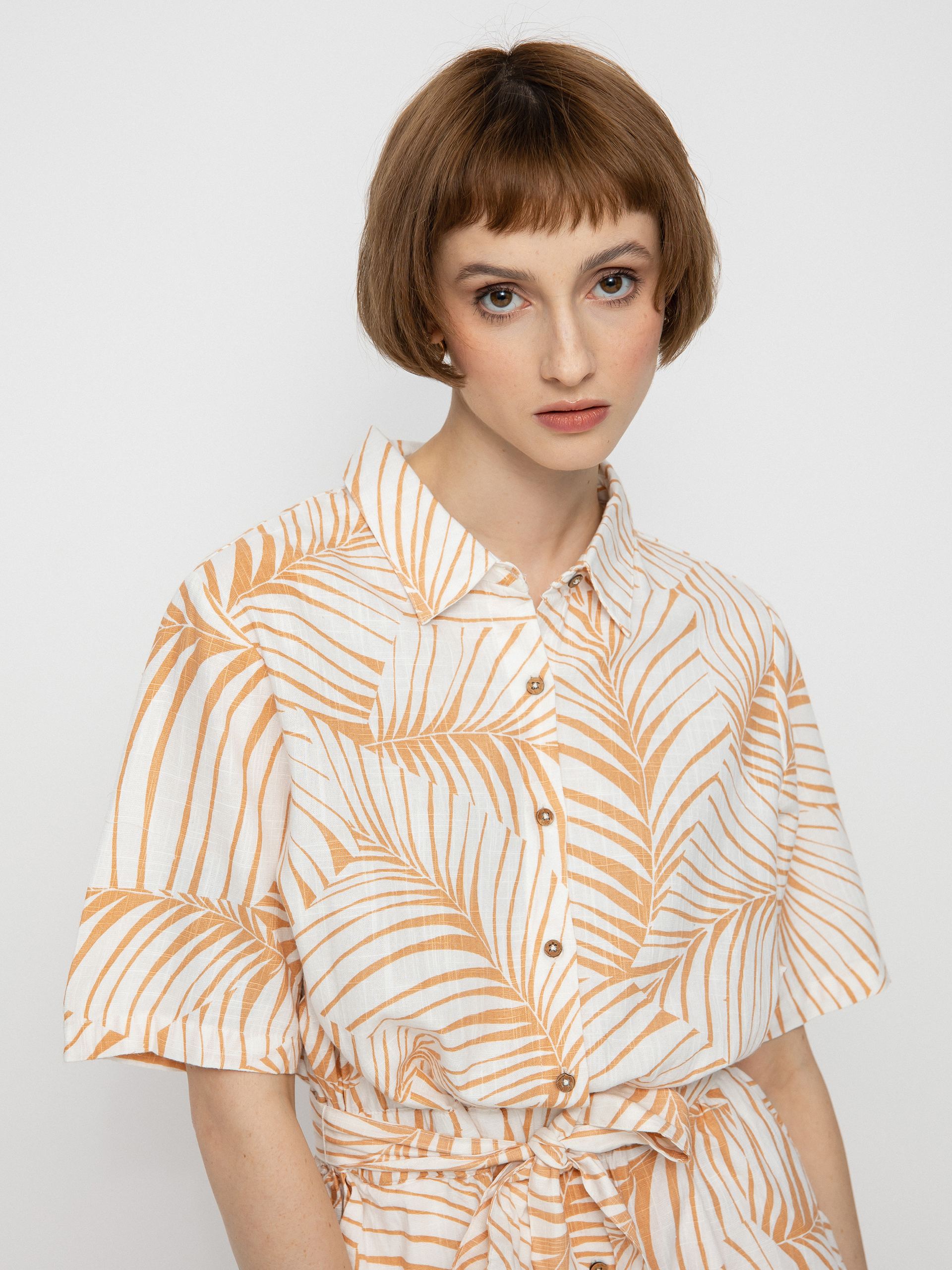 Šaty  Roxy Real Yesterday Wmn (toast palm tree dreams)