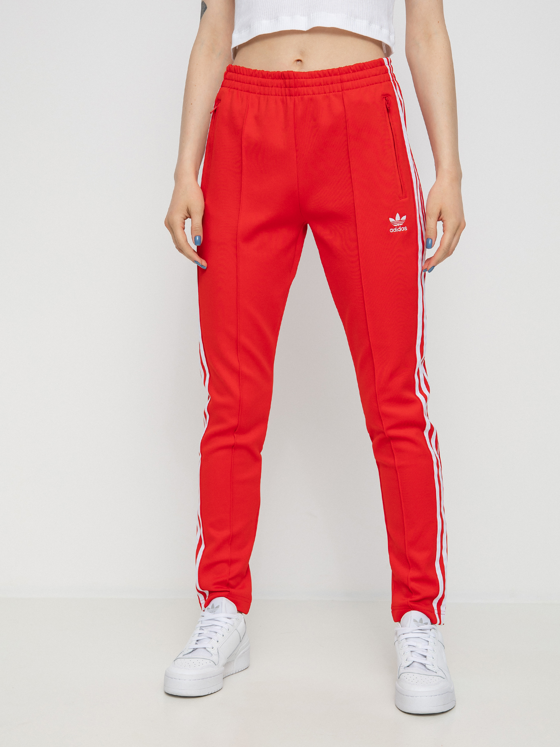 Kalhoty adidas Originals Sst Pants Pb Wmn (vivid red)