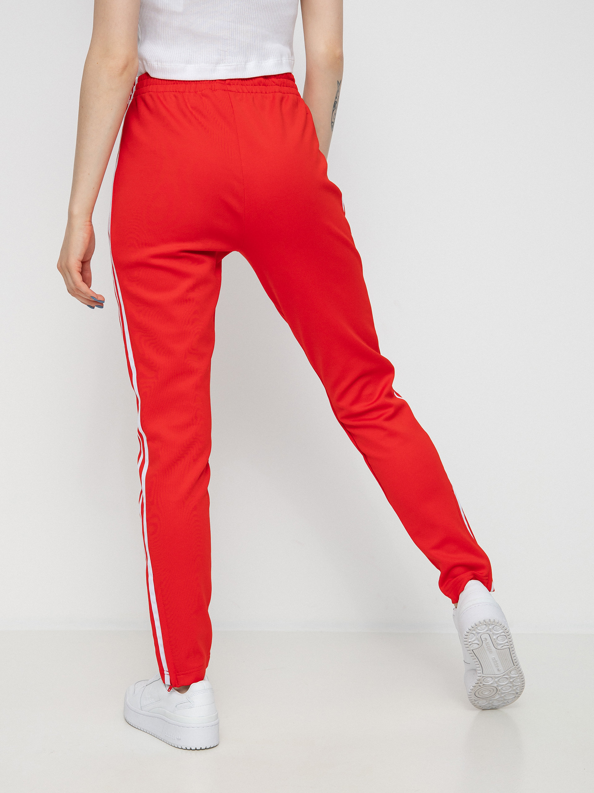 Kalhoty adidas Originals Sst Pants Pb Wmn (vivid red)