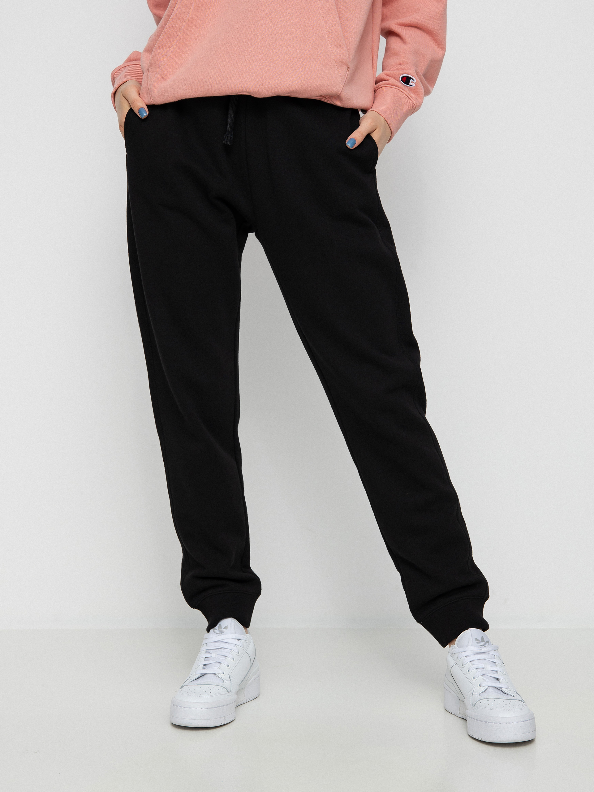 Kalhoty Champion Rib Cuff Pants 114924 Wmn (nbk)