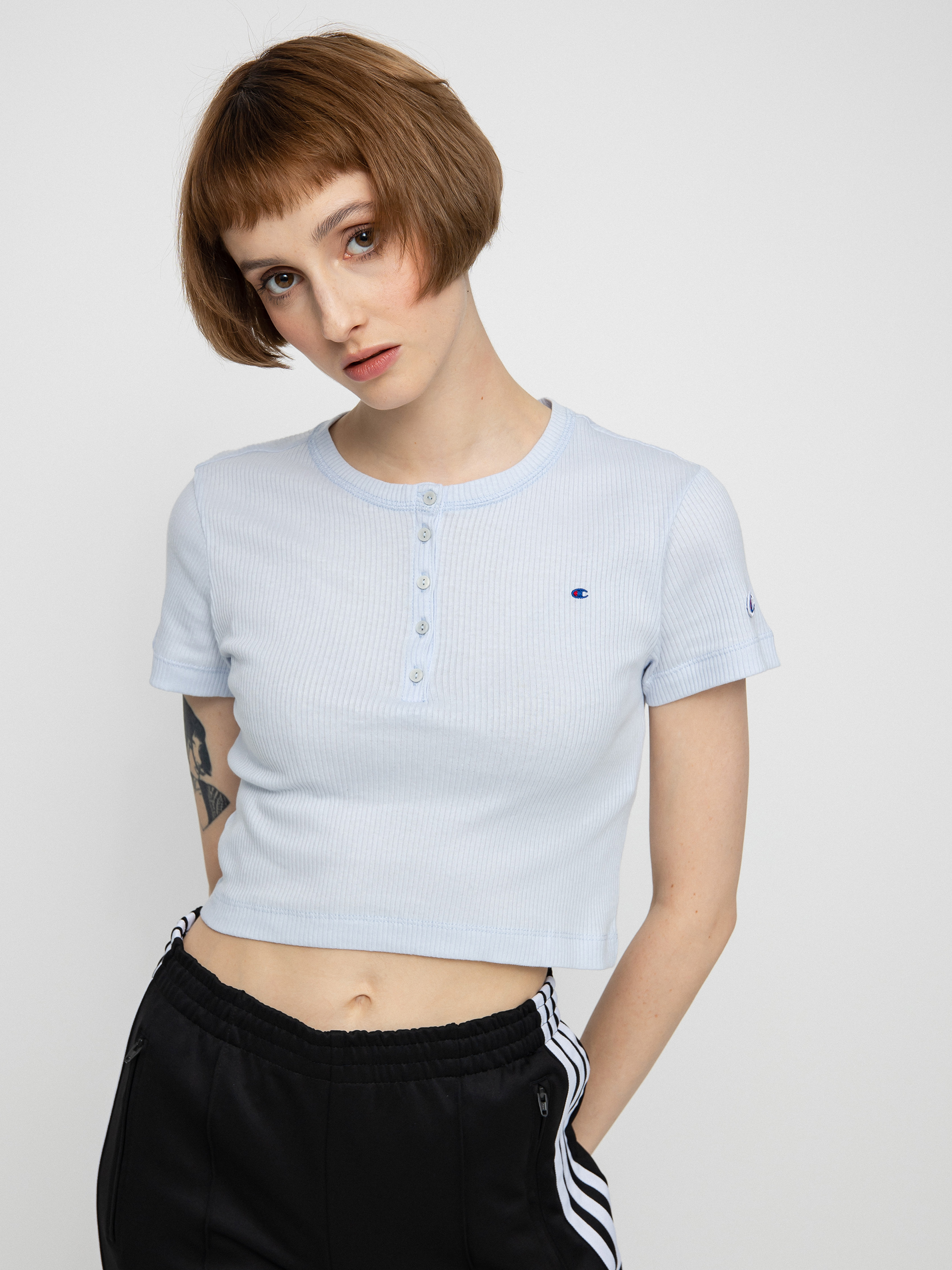 Tričko Champion Crewneck T-Shirt 115156 Wmn (cod)