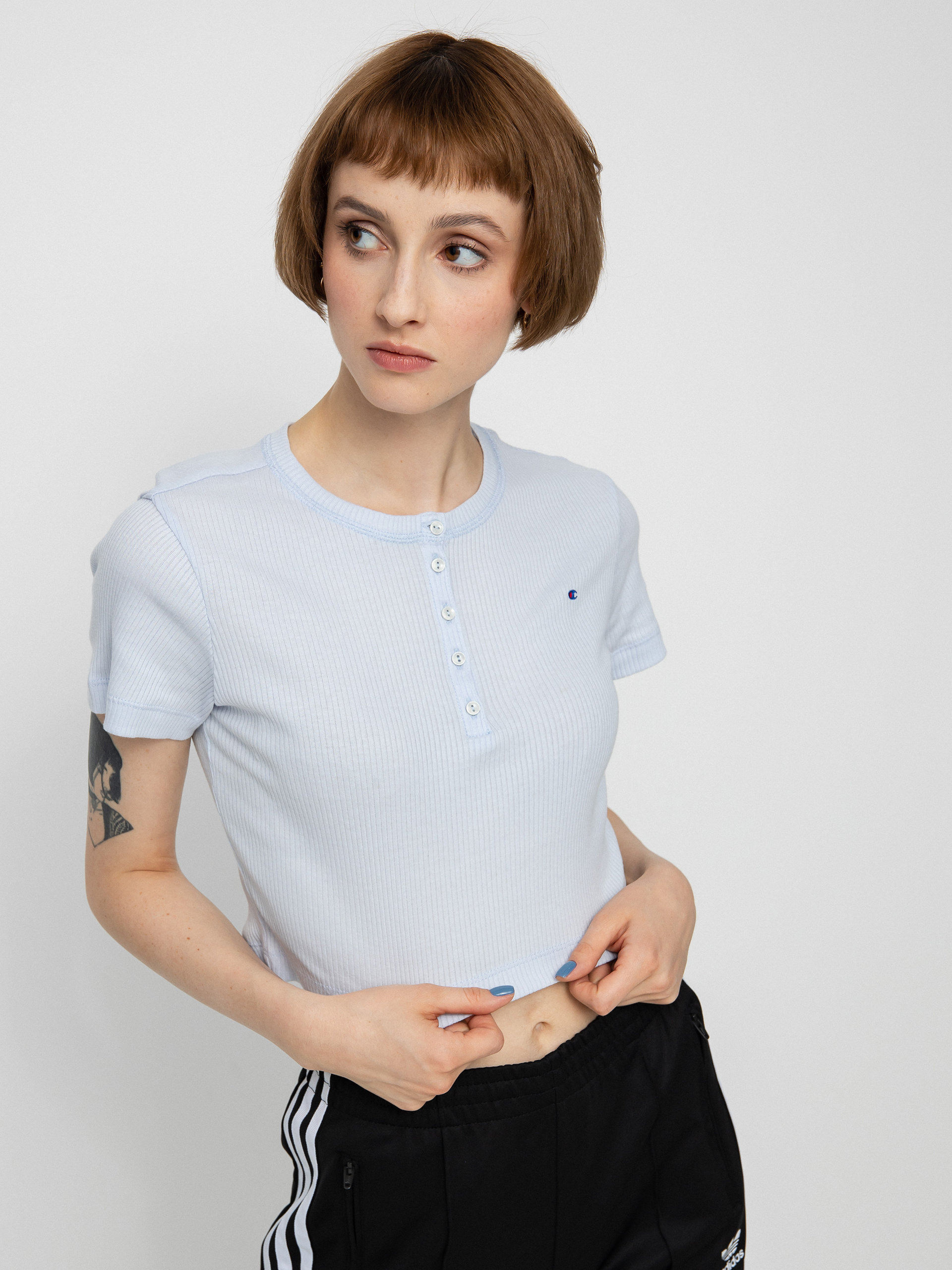 Tričko Champion Crewneck T-Shirt 115156 Wmn (cod)