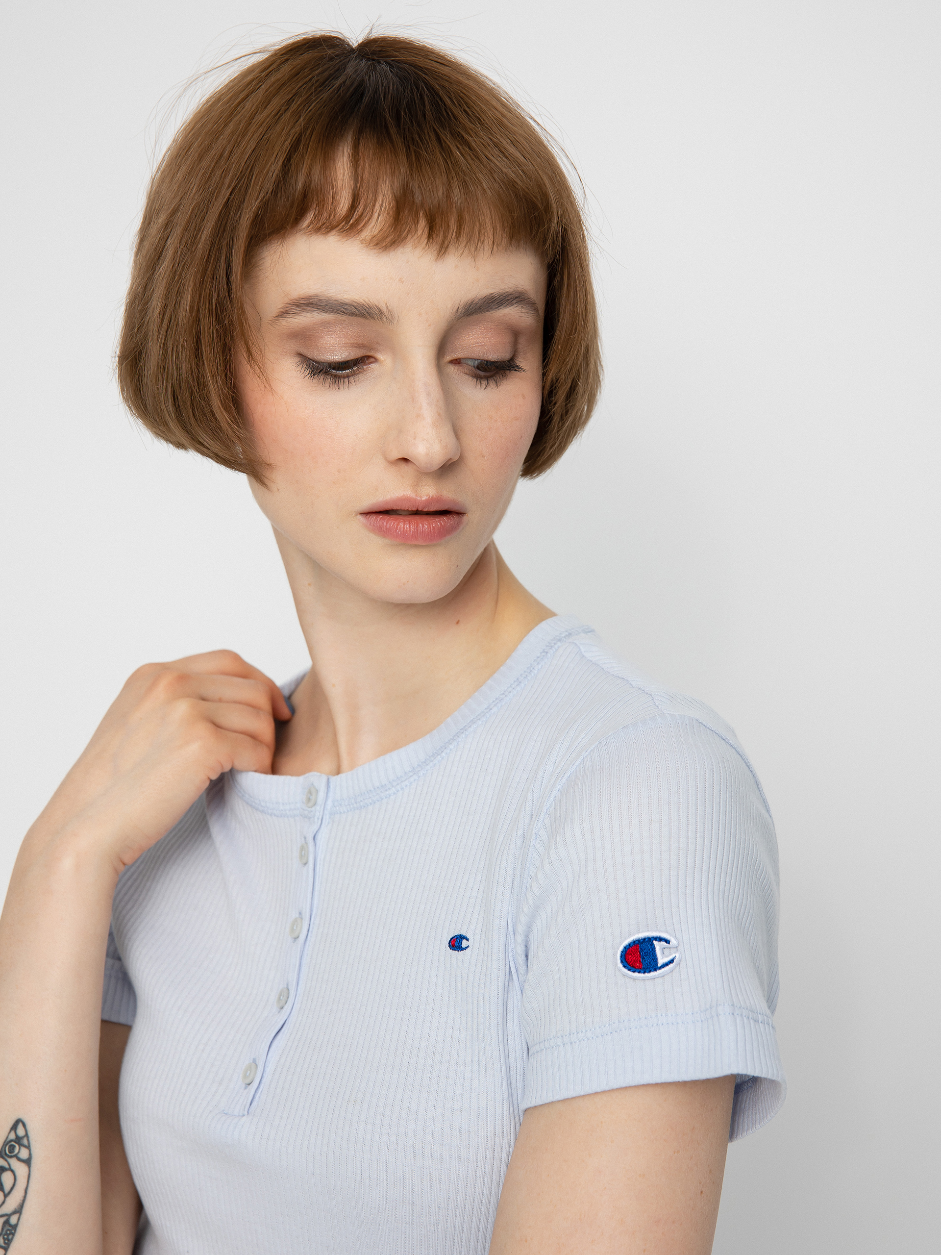 Tričko Champion Crewneck T-Shirt 115156 Wmn (cod)