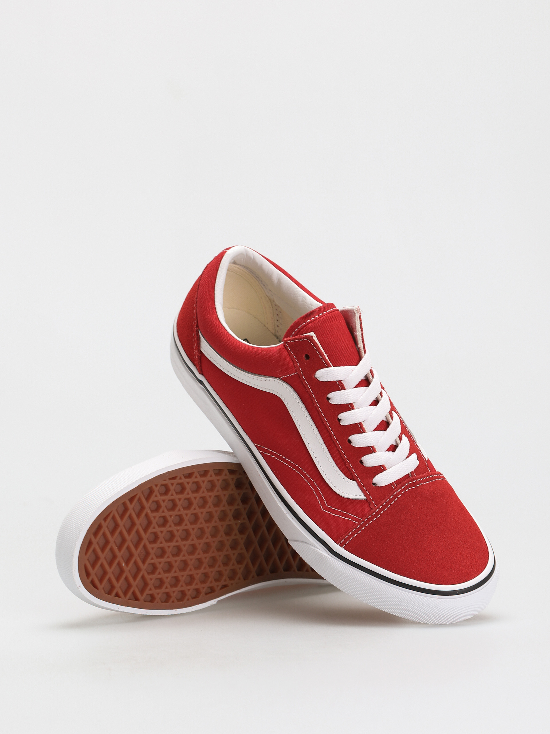 Boty Vans Old Skool (racing red/true white)