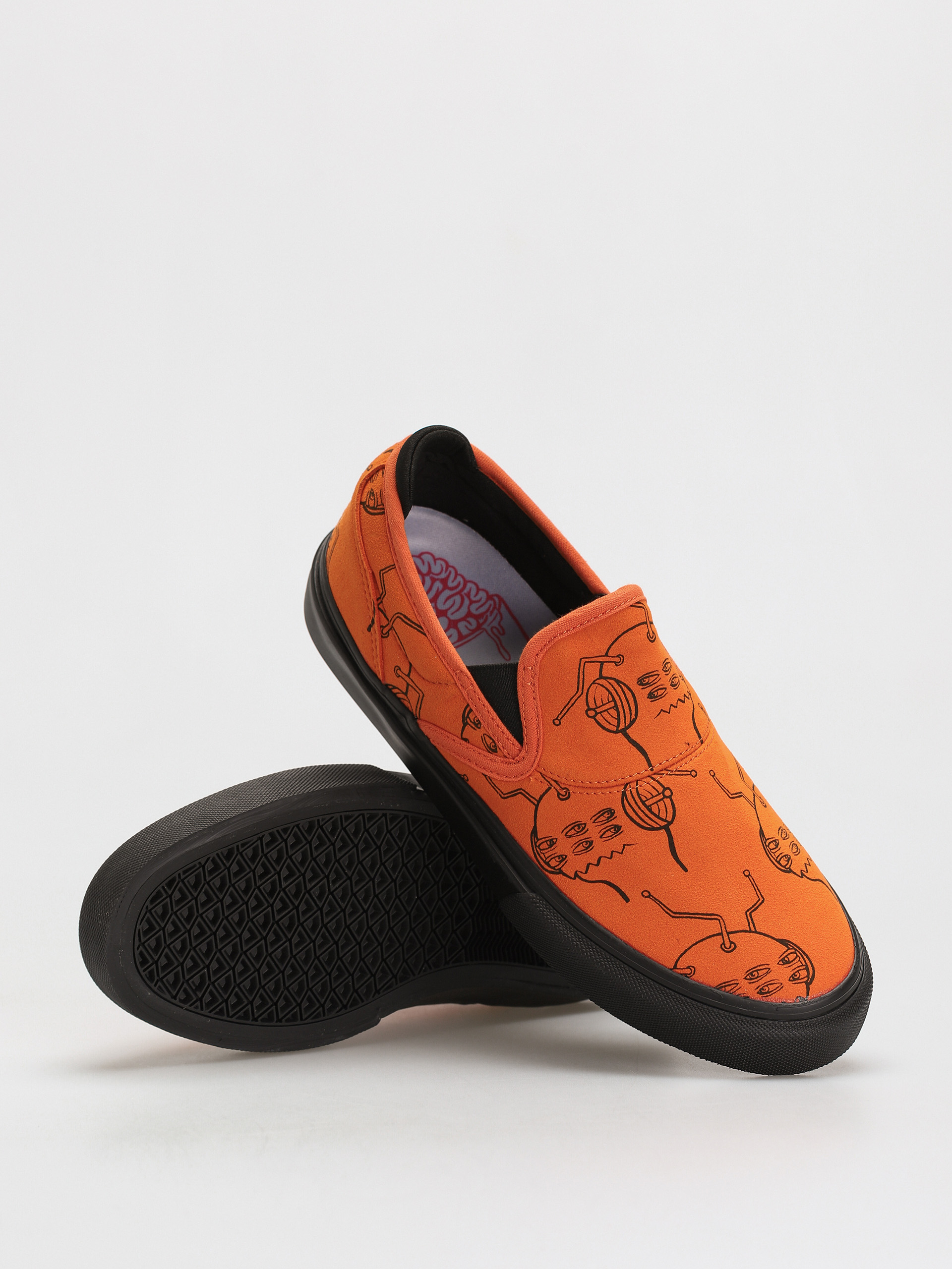 Boty Emerica Wino G6 Slip On X Toy Machine (burnt orange)