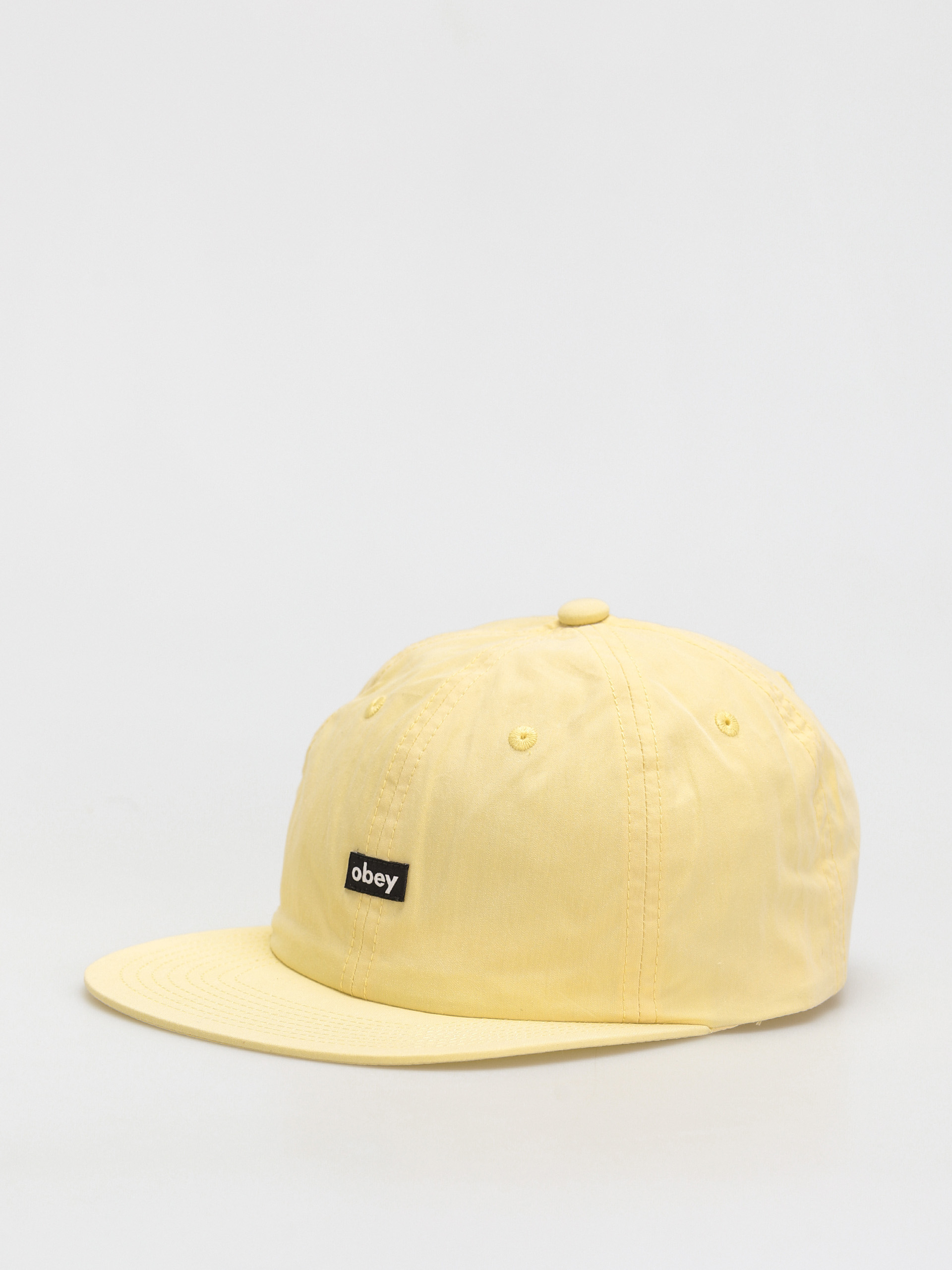 Kšiltovka  OBEY Lowercase 6 Panel (butter)