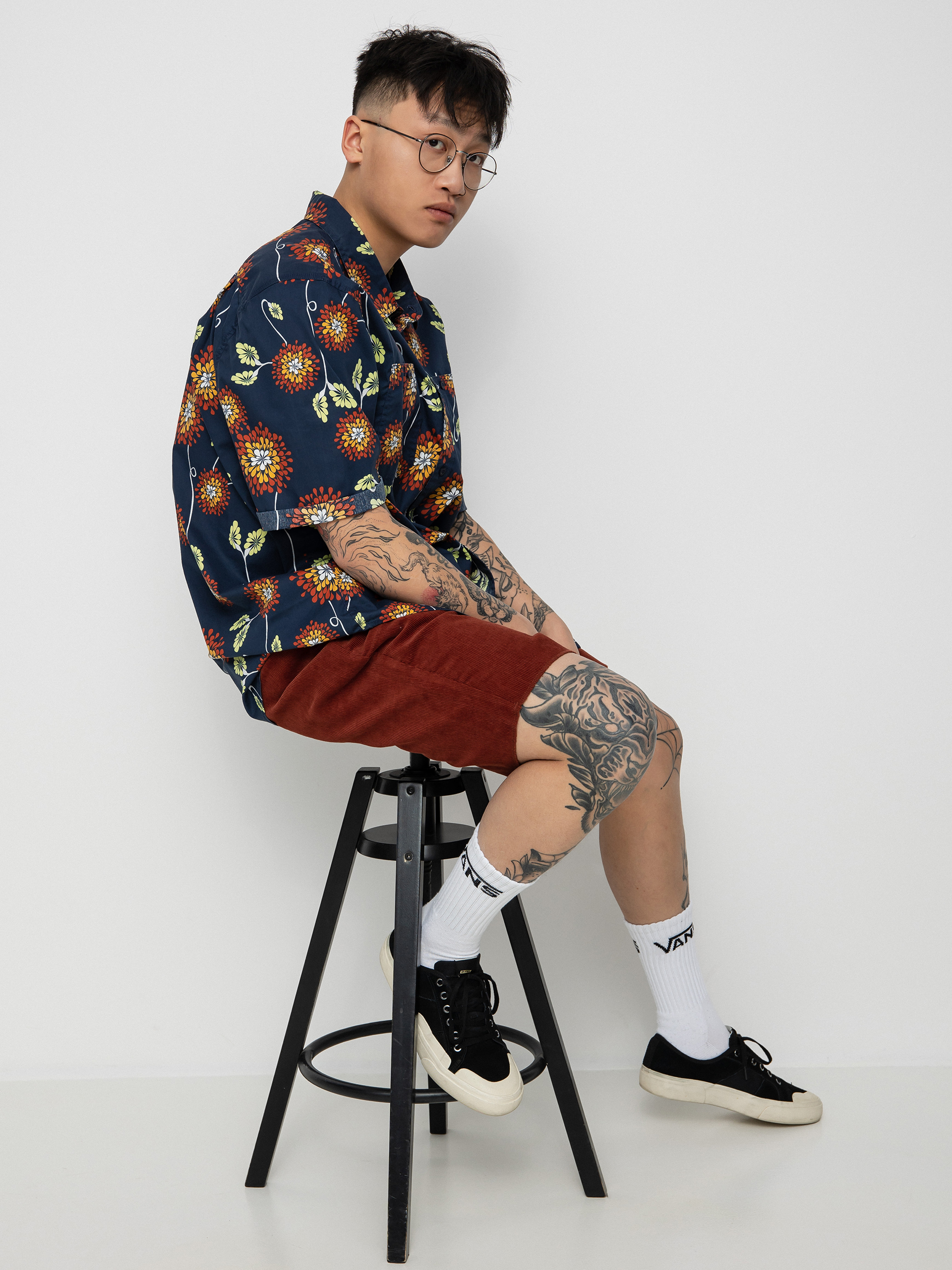 Košile Brixton Charter X (navy)