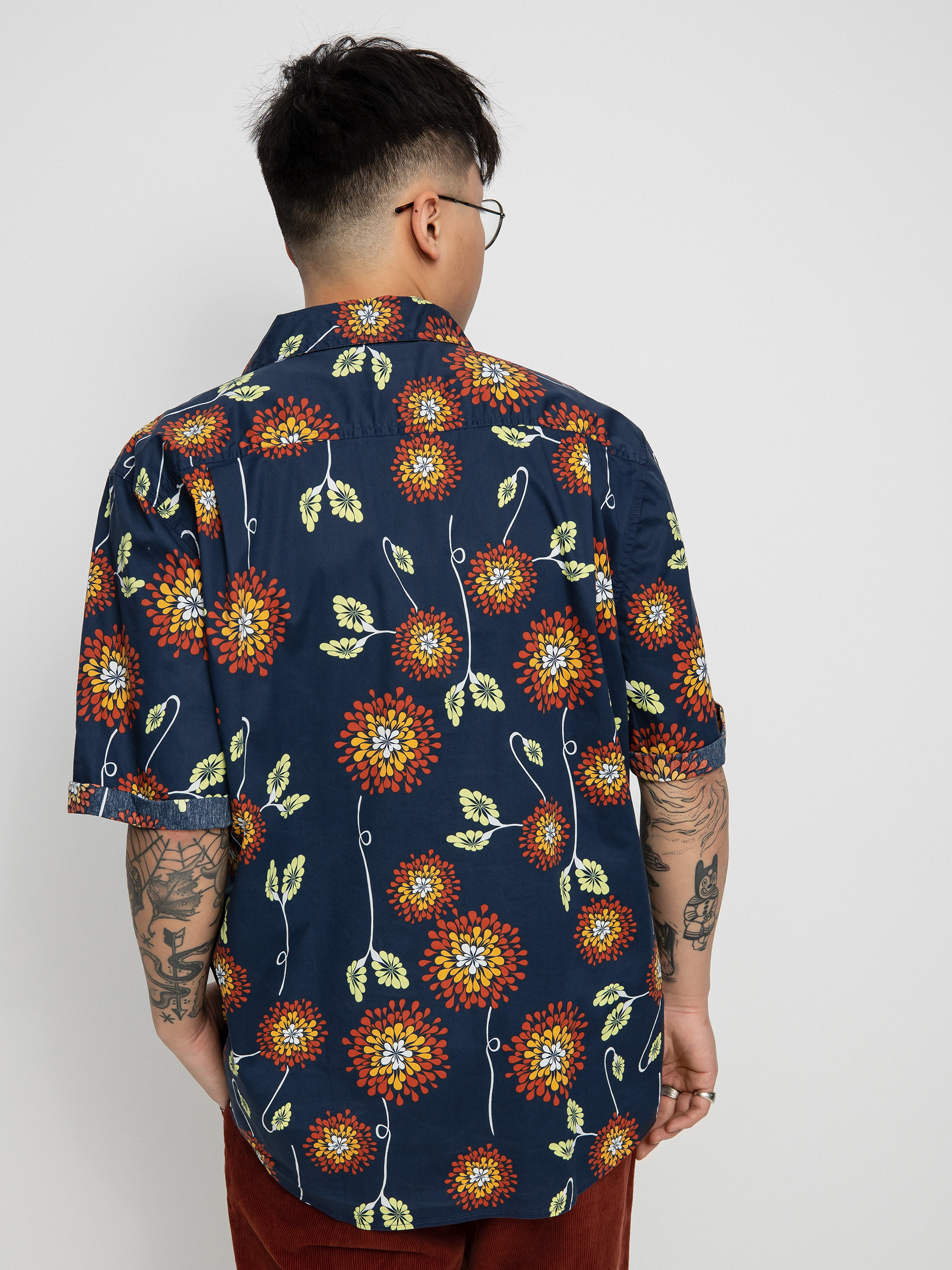 Košile Brixton Charter X (navy)