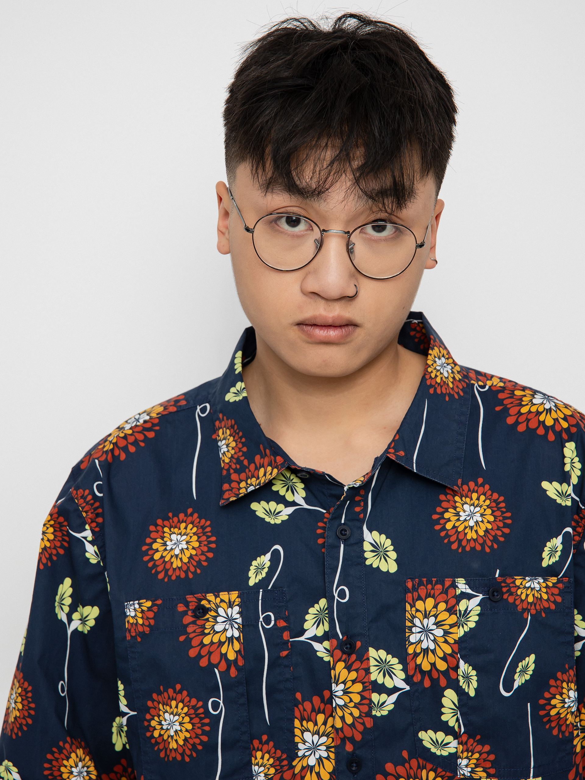 Košile Brixton Charter X (navy)