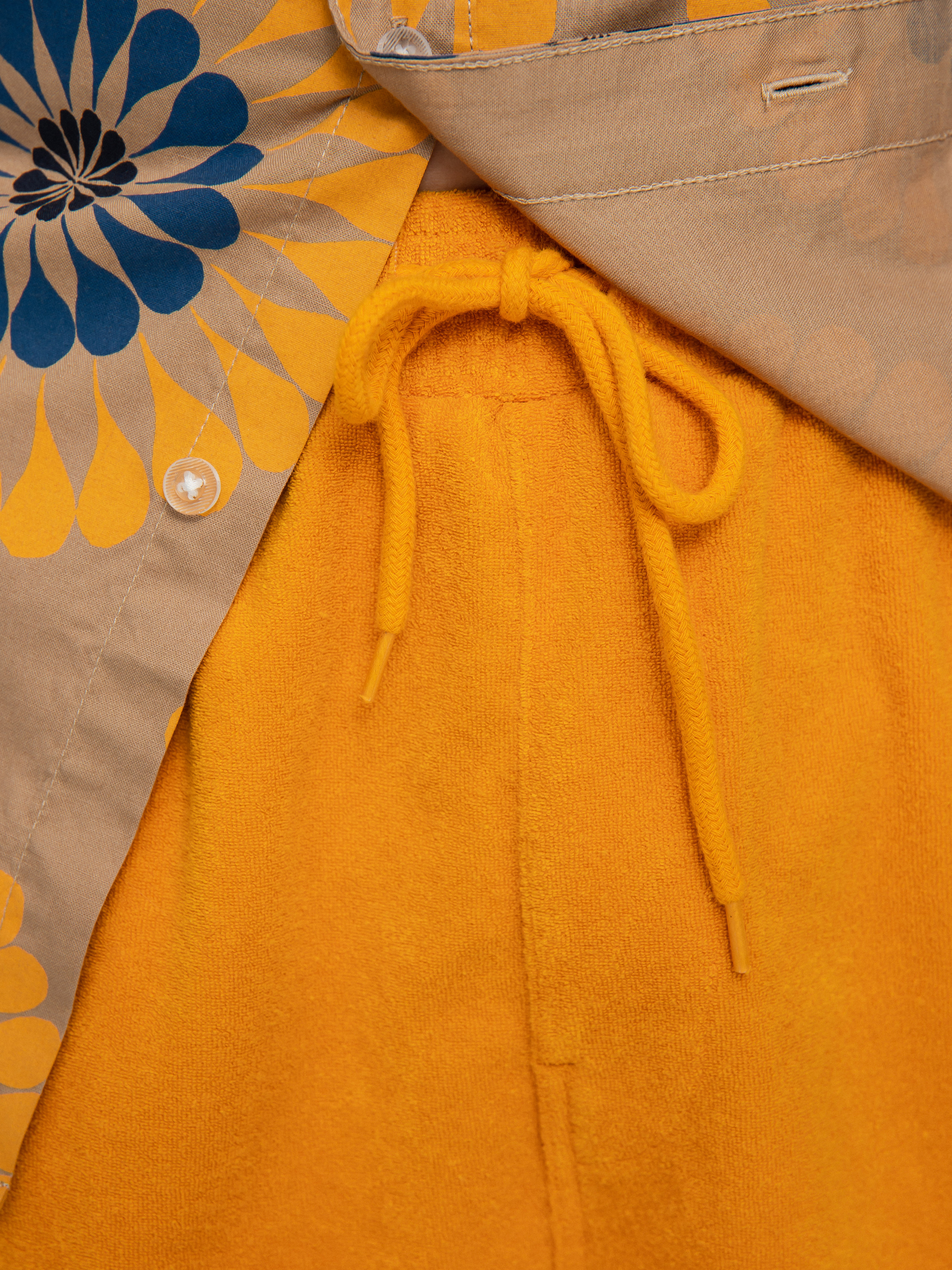 Kraťasy Brixton Pacific Reserve Terry Cloth Sh (golden glow)