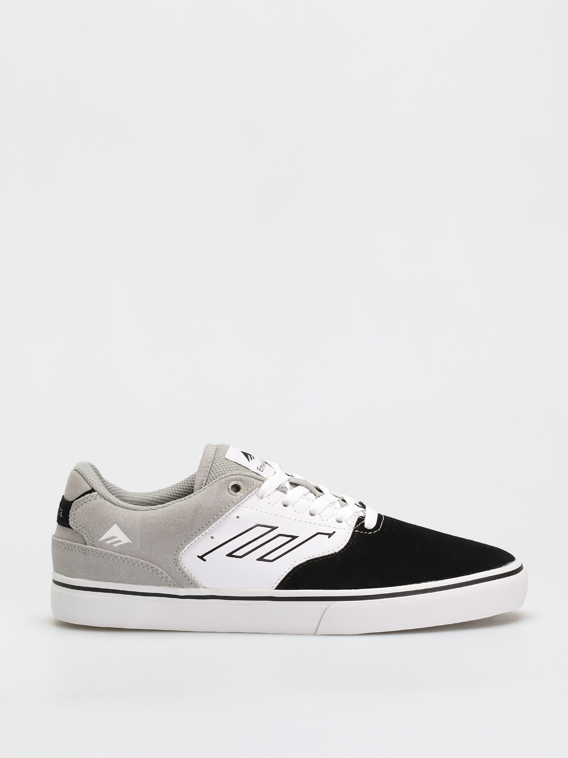 Boty Emerica The Low Vulc (black/white/grey)