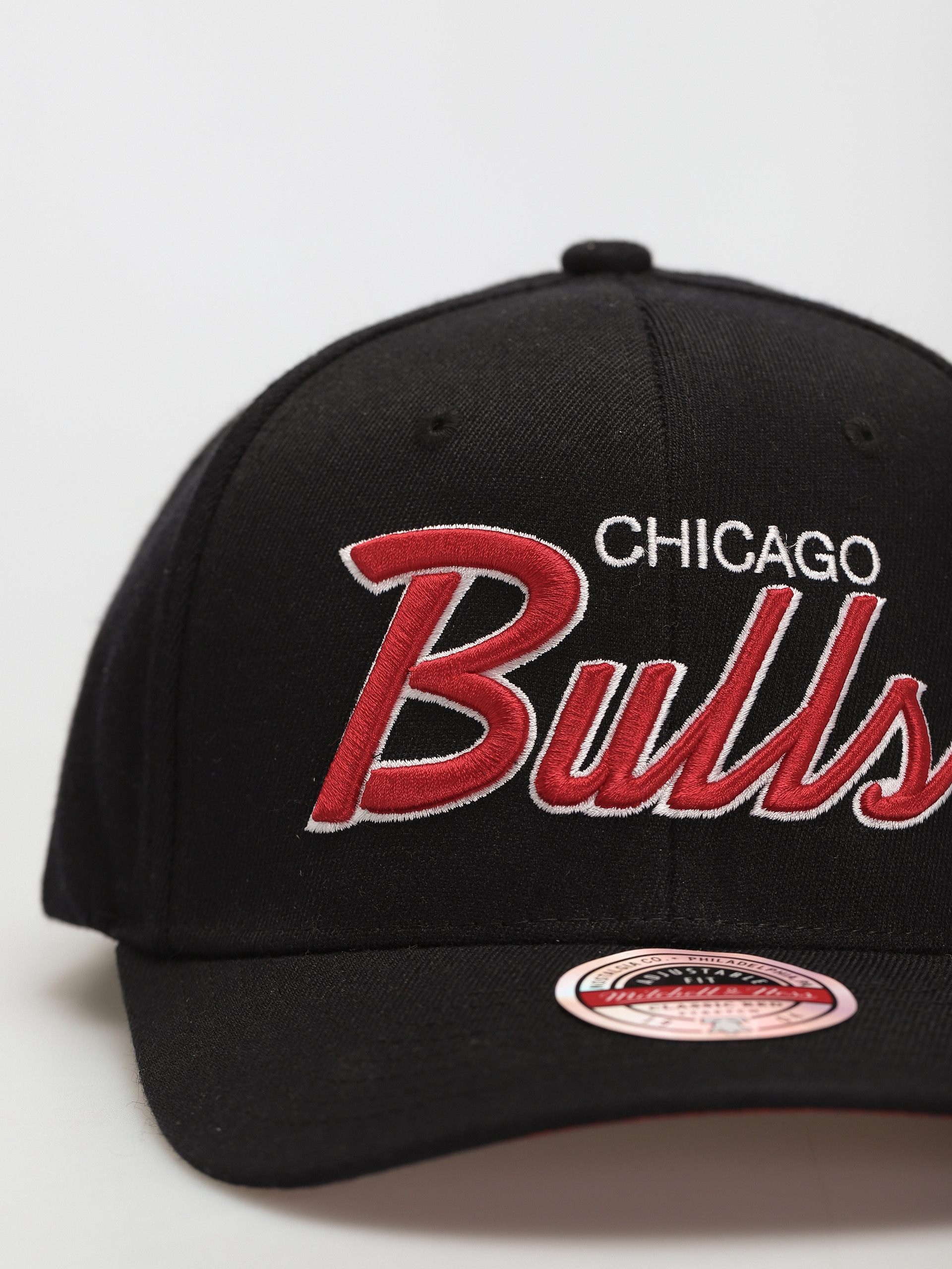 Kšiltovka  Mitchell & Ness Team Script 2.0 (chicago bulls black)