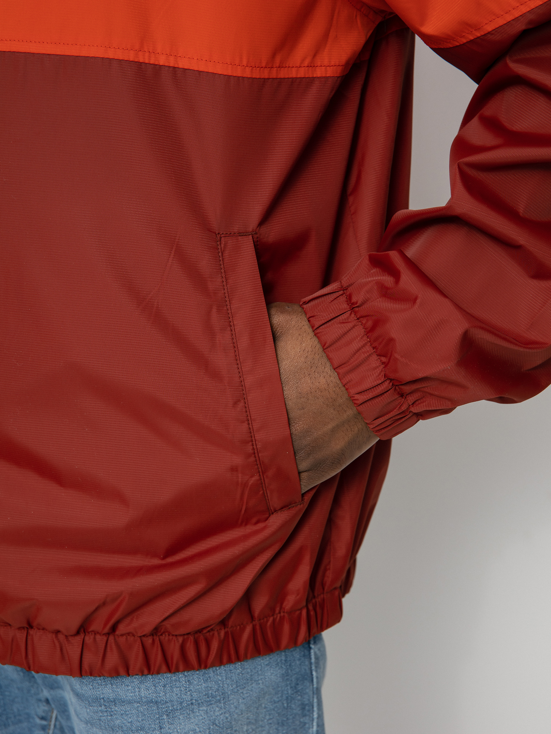 Bunda Brixton Claxton Crest Lw Zip HD (phoenix orange/dark brick)