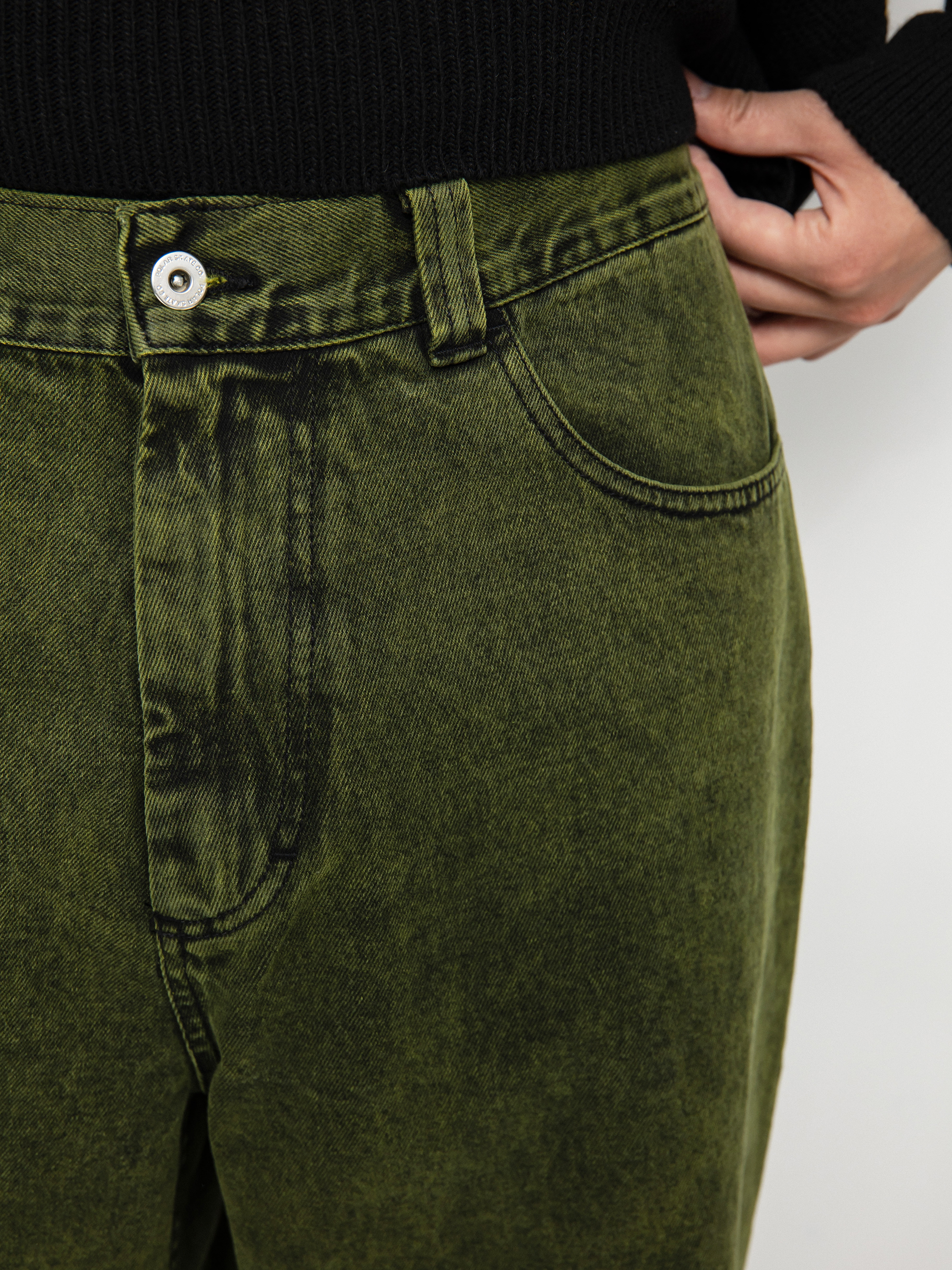 Kalhoty Polar Skate Big Boy (greenblack)