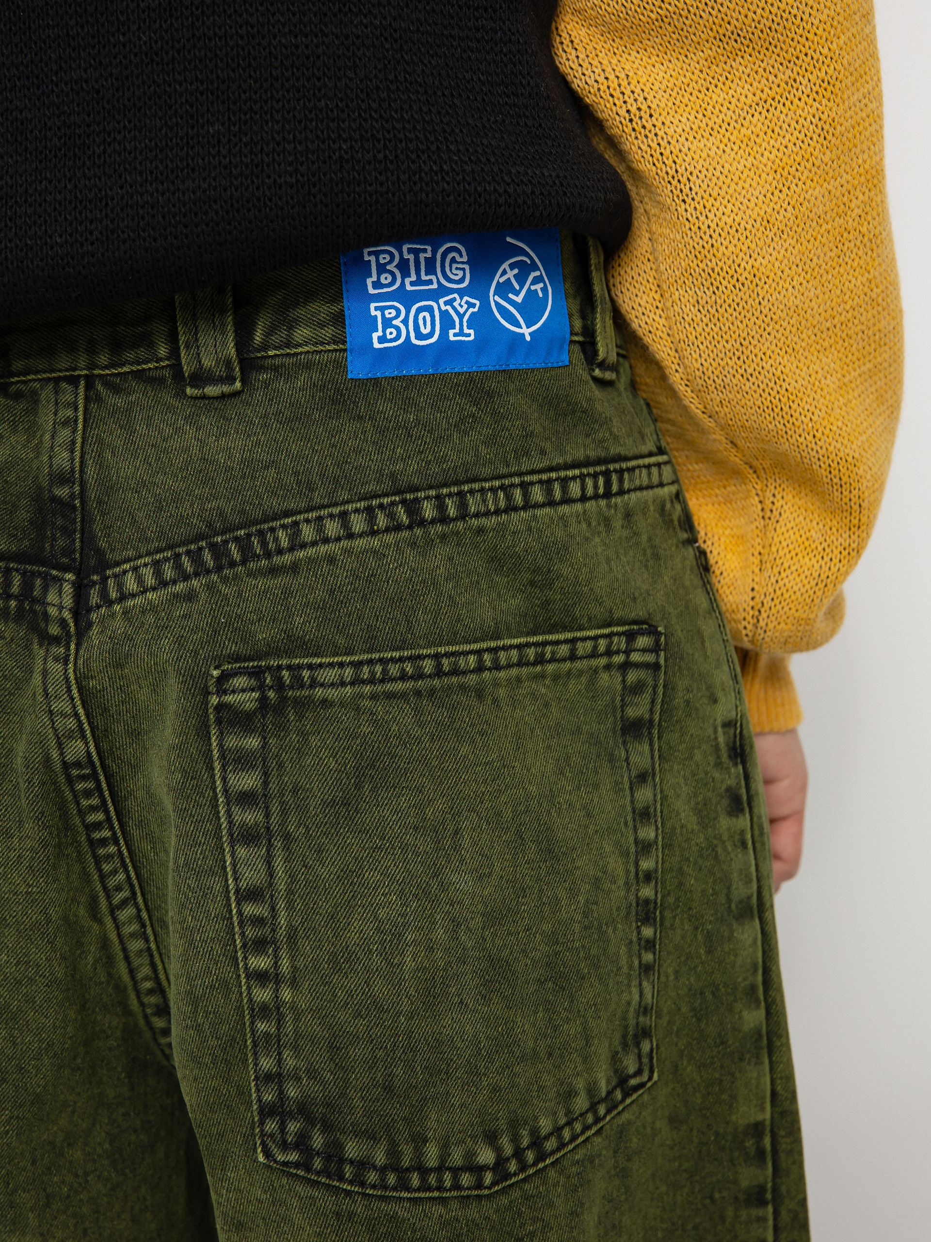 Kalhoty Polar Skate Big Boy (greenblack)