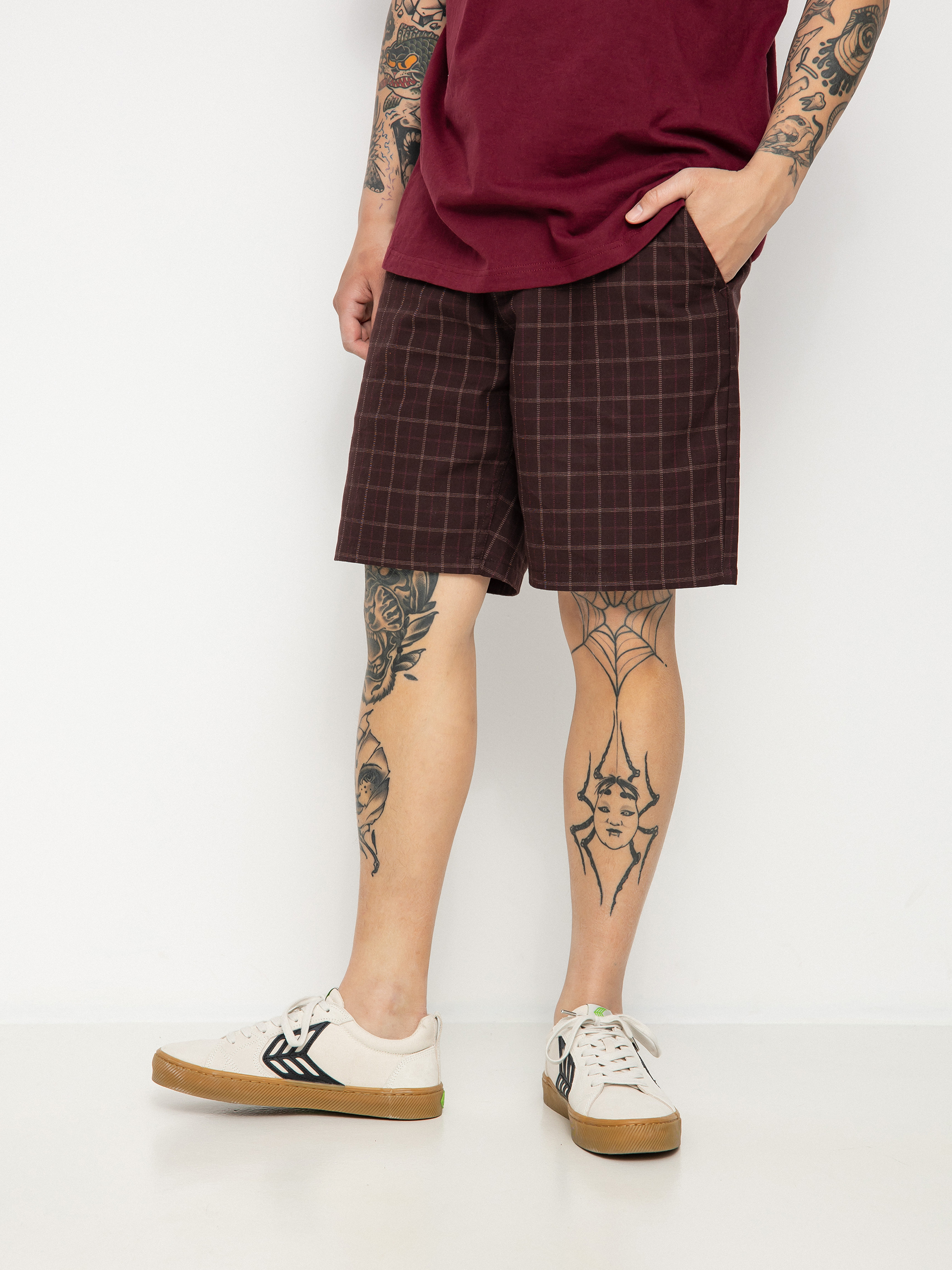 Kraťasy Brixton Choice Chino (fudge)